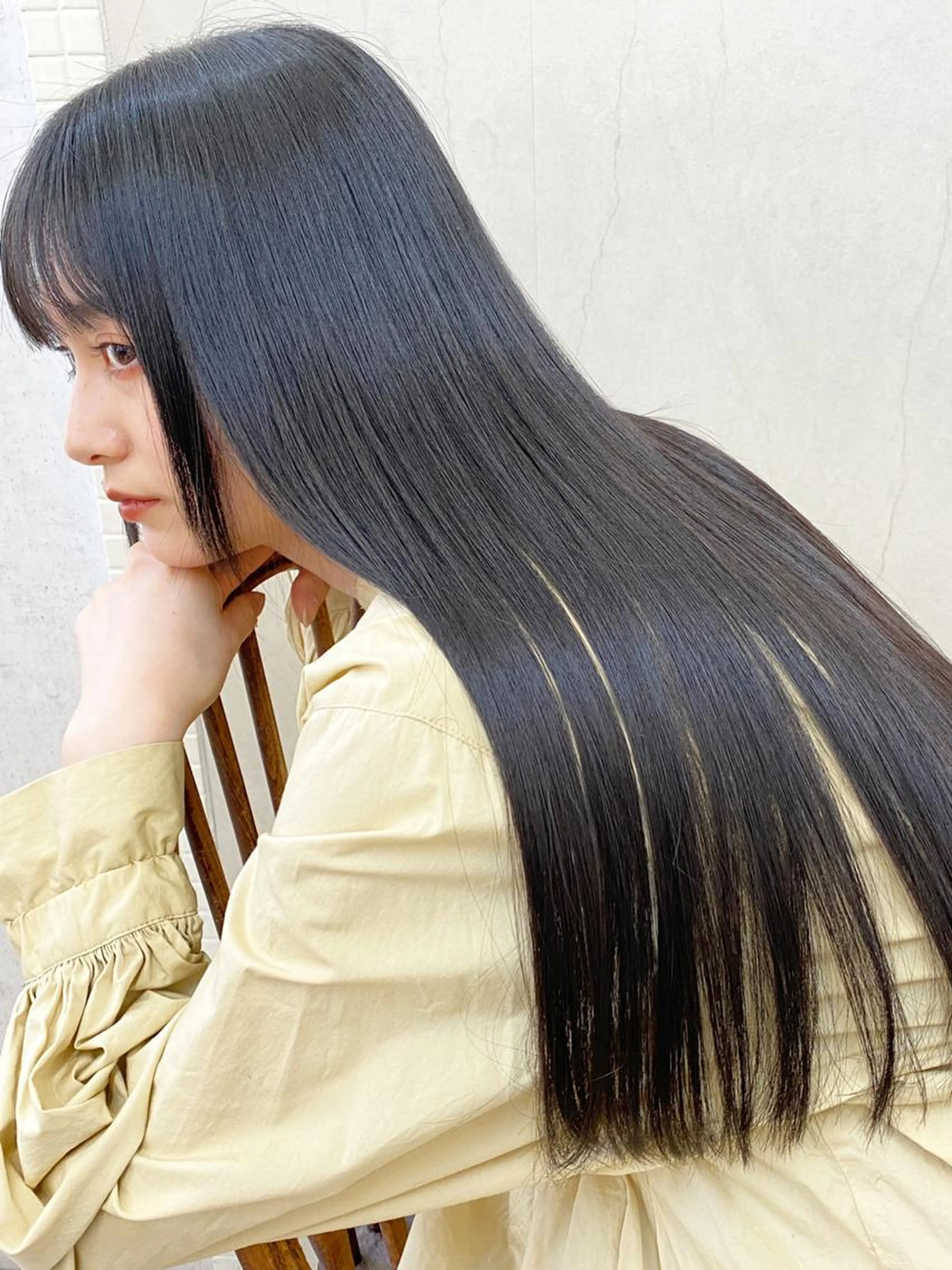 Aujua 3STEPtreatment➕ヘアセット(ストレートのみ)【原宿　表参道　髪質改善　トリトメント】の写真