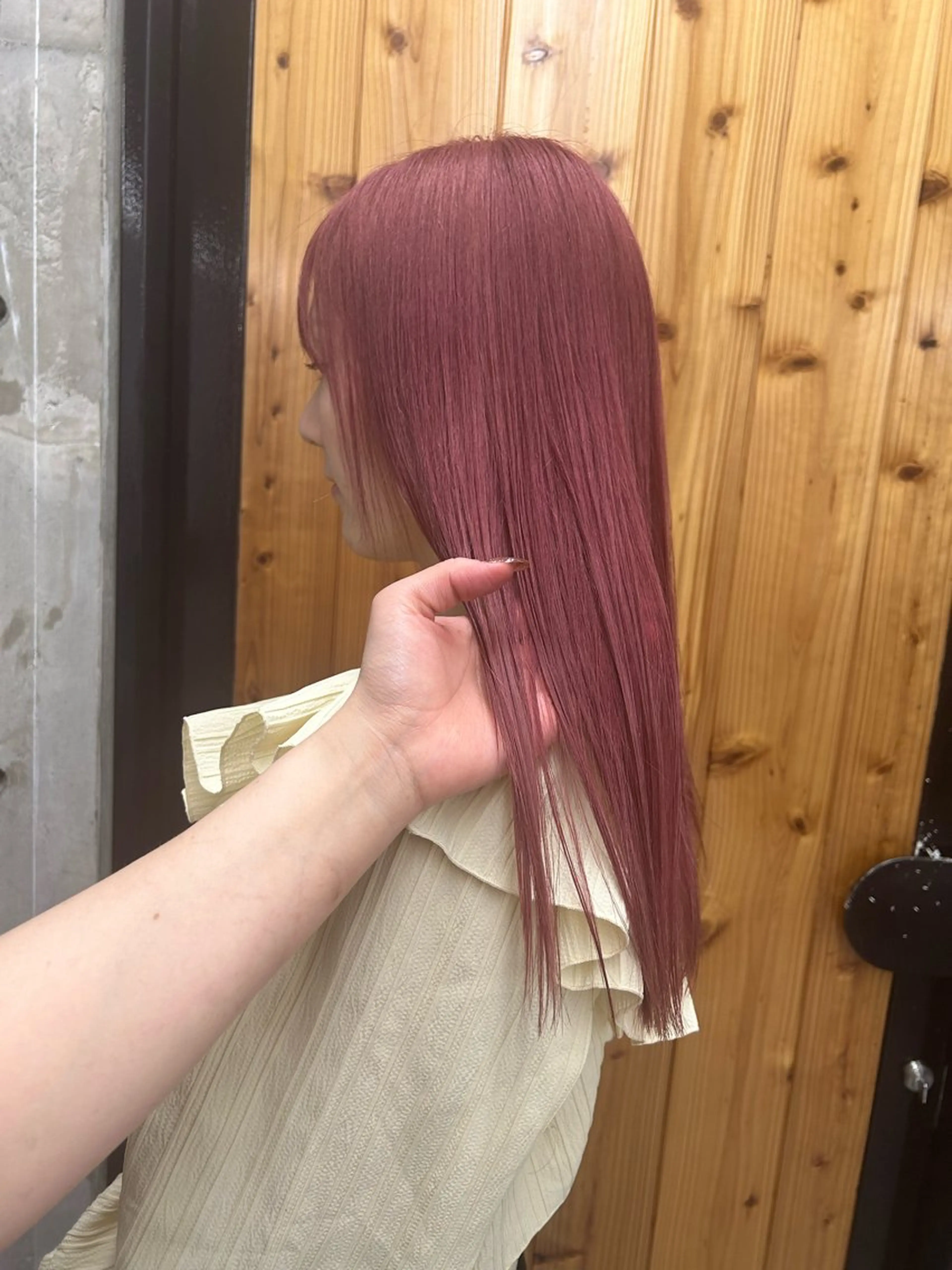 ミディアム カラー ヘアカラー トリートメント ✨ブリーチ特化✨ 💚Acchon💚のヘアスタイル