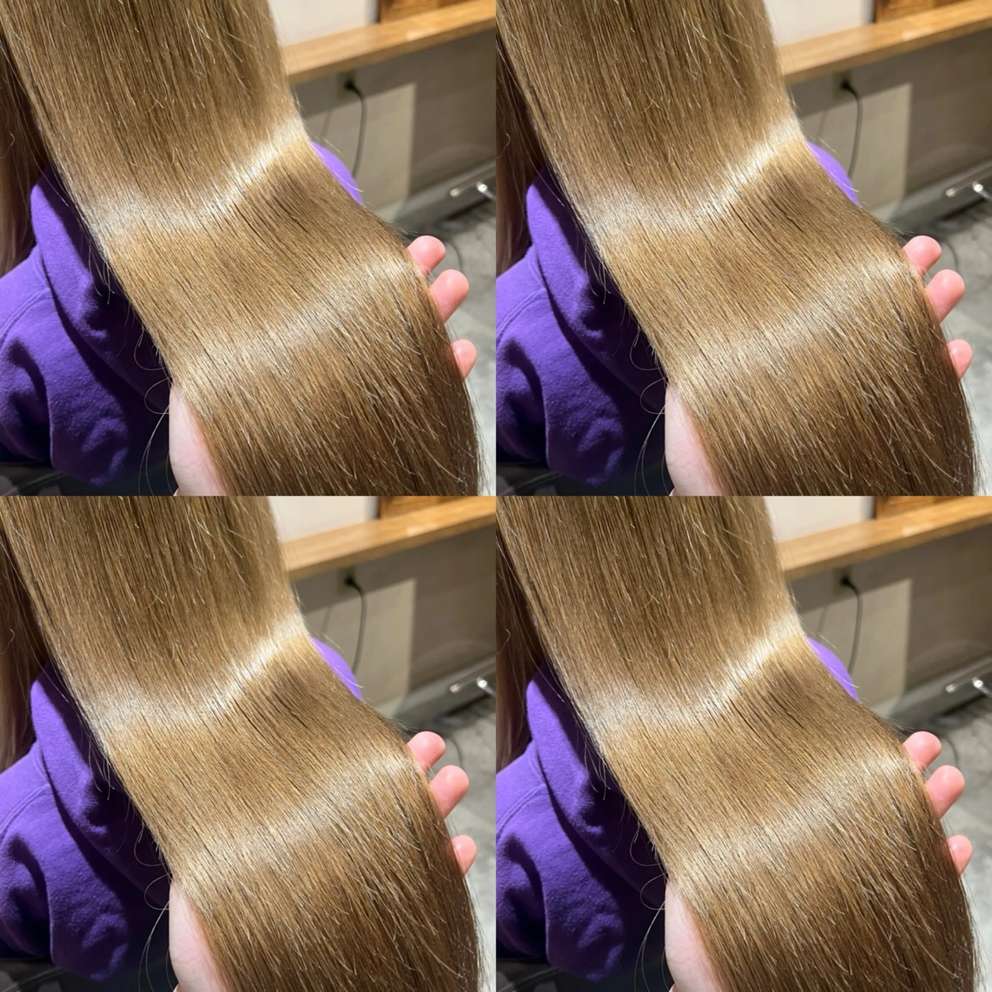 ロング カラー ベージュカラー ミルクティーベージュ 髪質改善 カット ヘアカラー トリートメント 韓国レイヤー× 髪質改善✨店長/純大のヘアスタイル