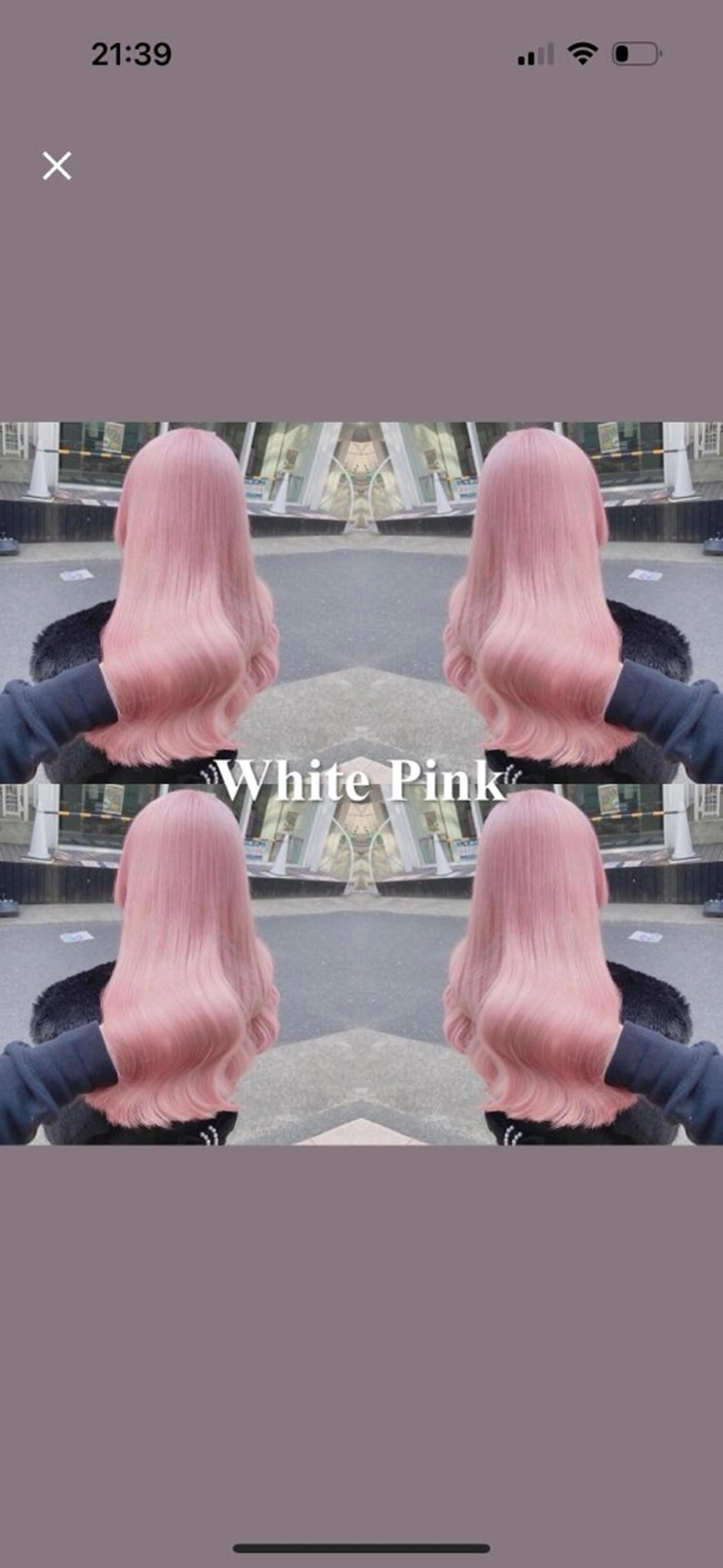 セミロング カラー ヘアカラー トリートメント 韓国ヘア特化💍 tiam💍ブリーチのヘアスタイル