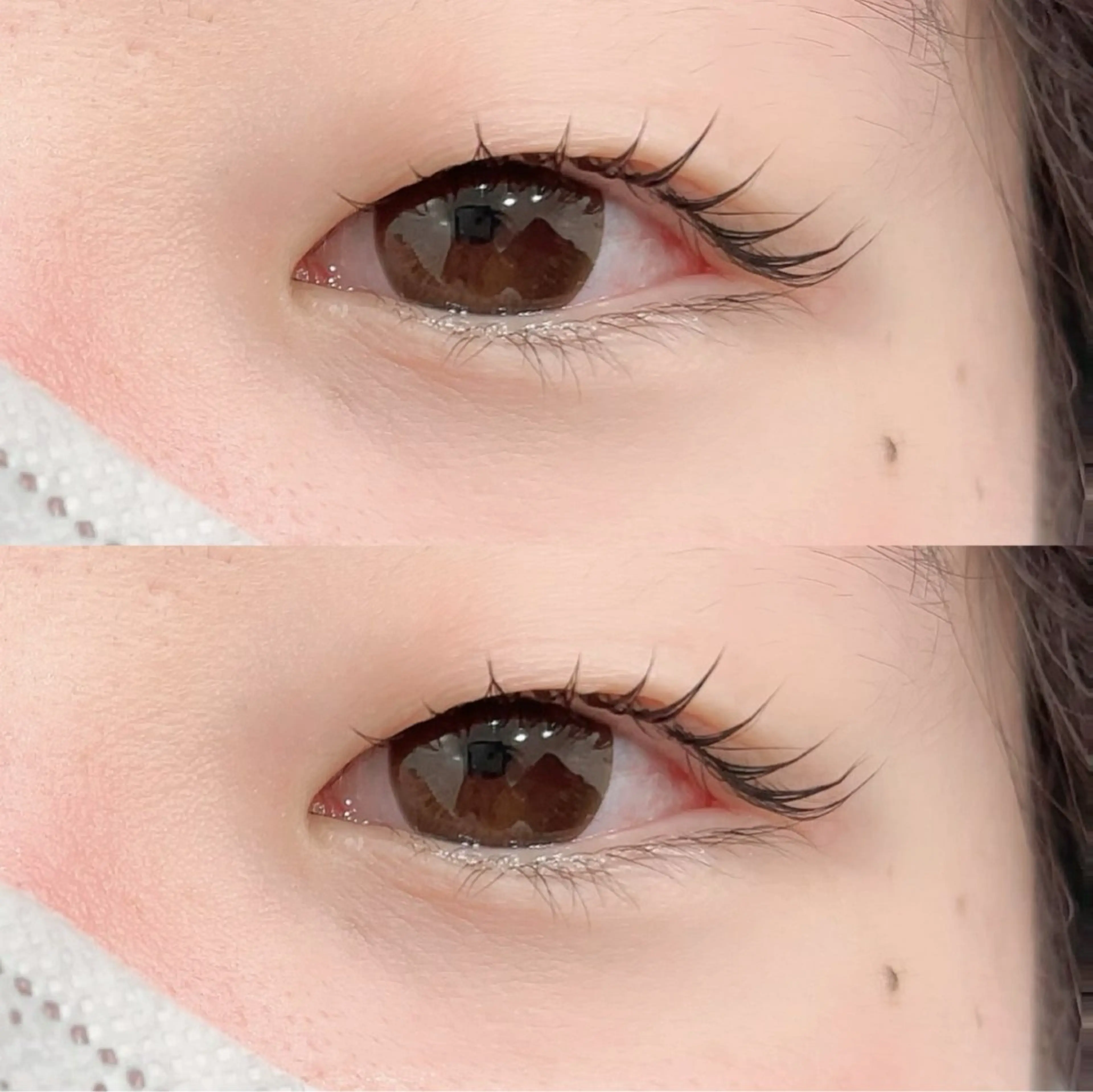 マツエク・マツパ 束感まつ毛 一重×まつ毛パーマ マツパ M's Beautysalon所属・M's 新小岩  Yunaのマツエク・マツパデザイン