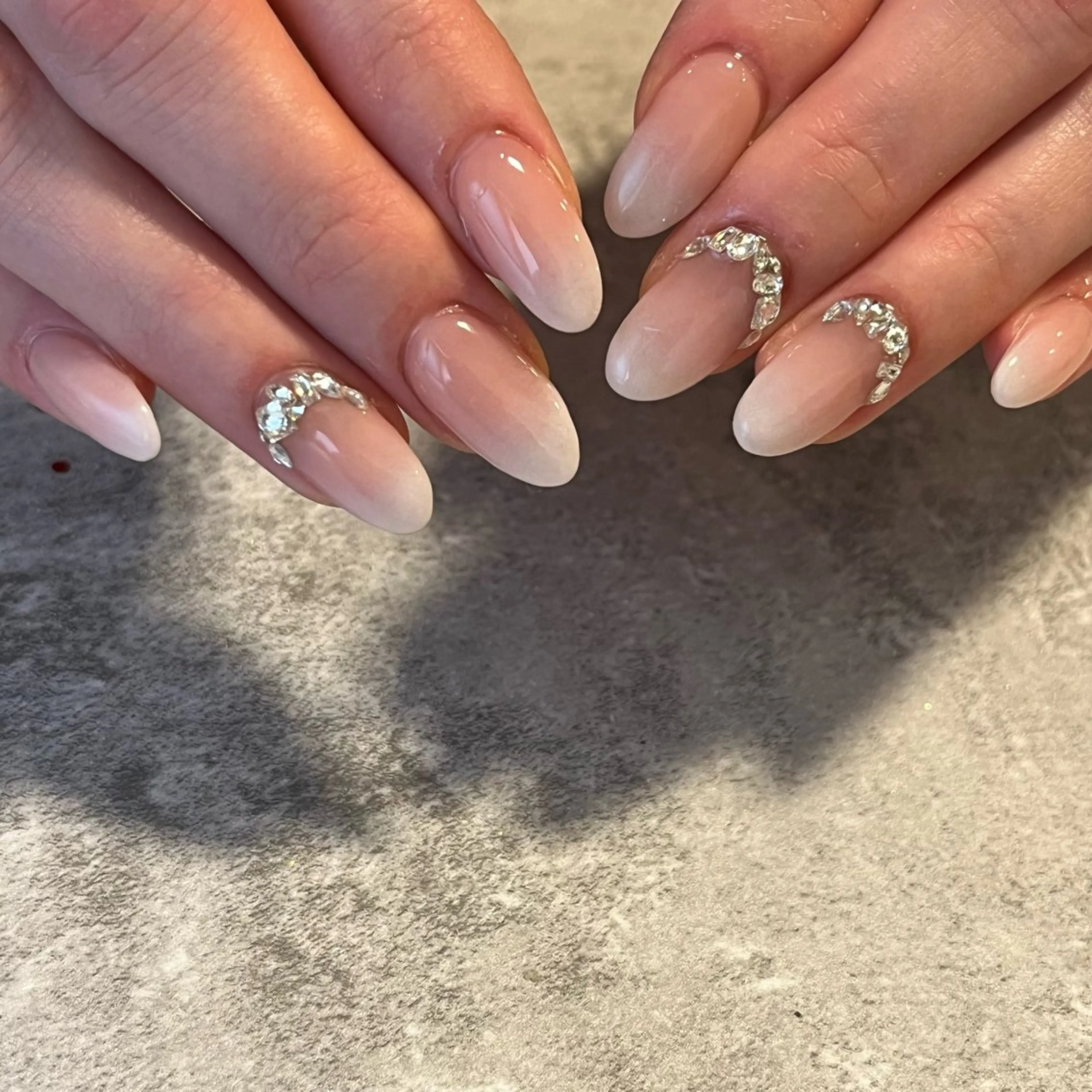 ネイル ブライダルネイル ハンドネイル Lélia nail Himariのネイルデザイン