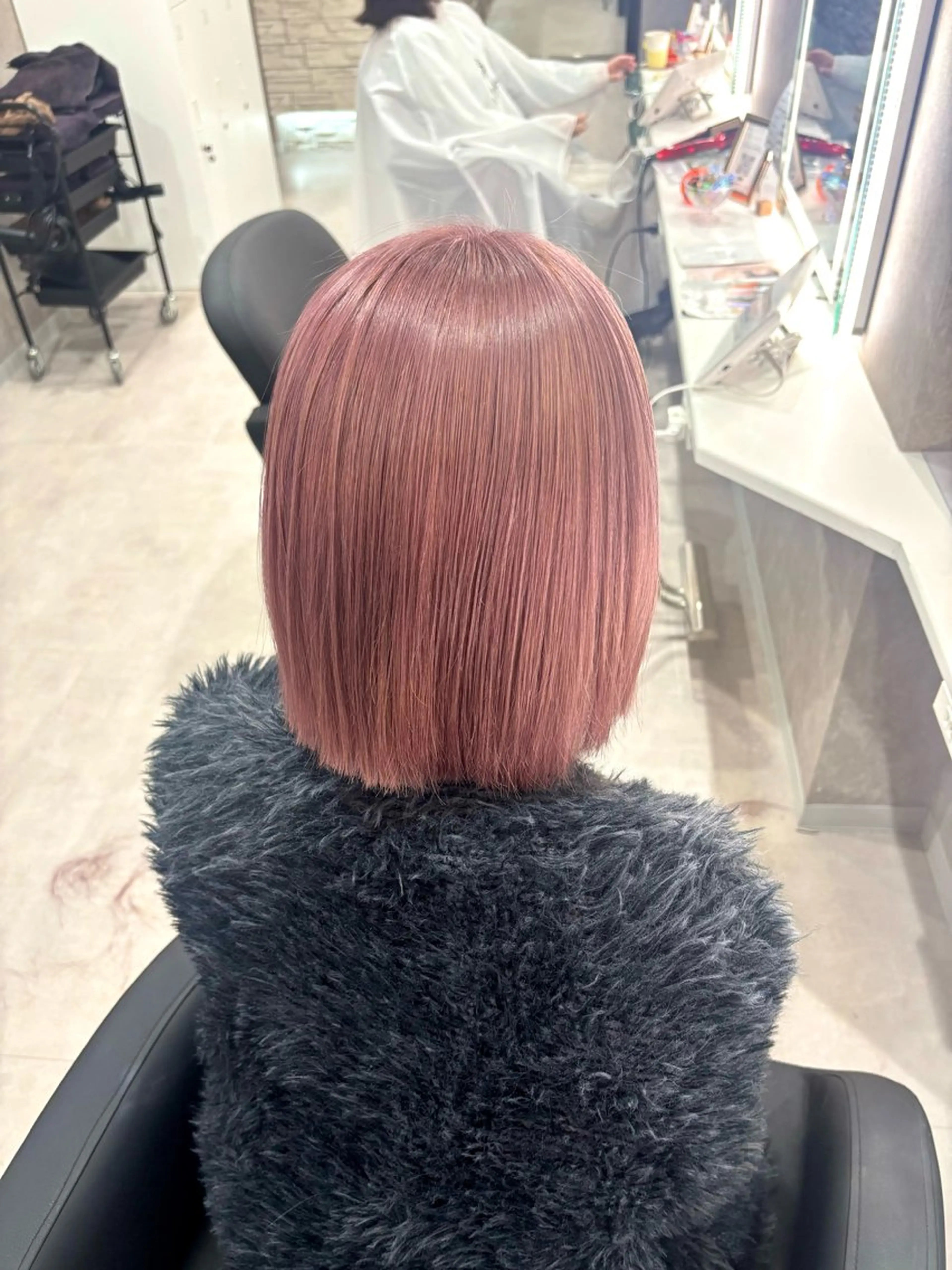 ショート カット ヘアカラー トリートメント 🎀柔らか暖色カラ ー💕sayakaのヘアスタイル