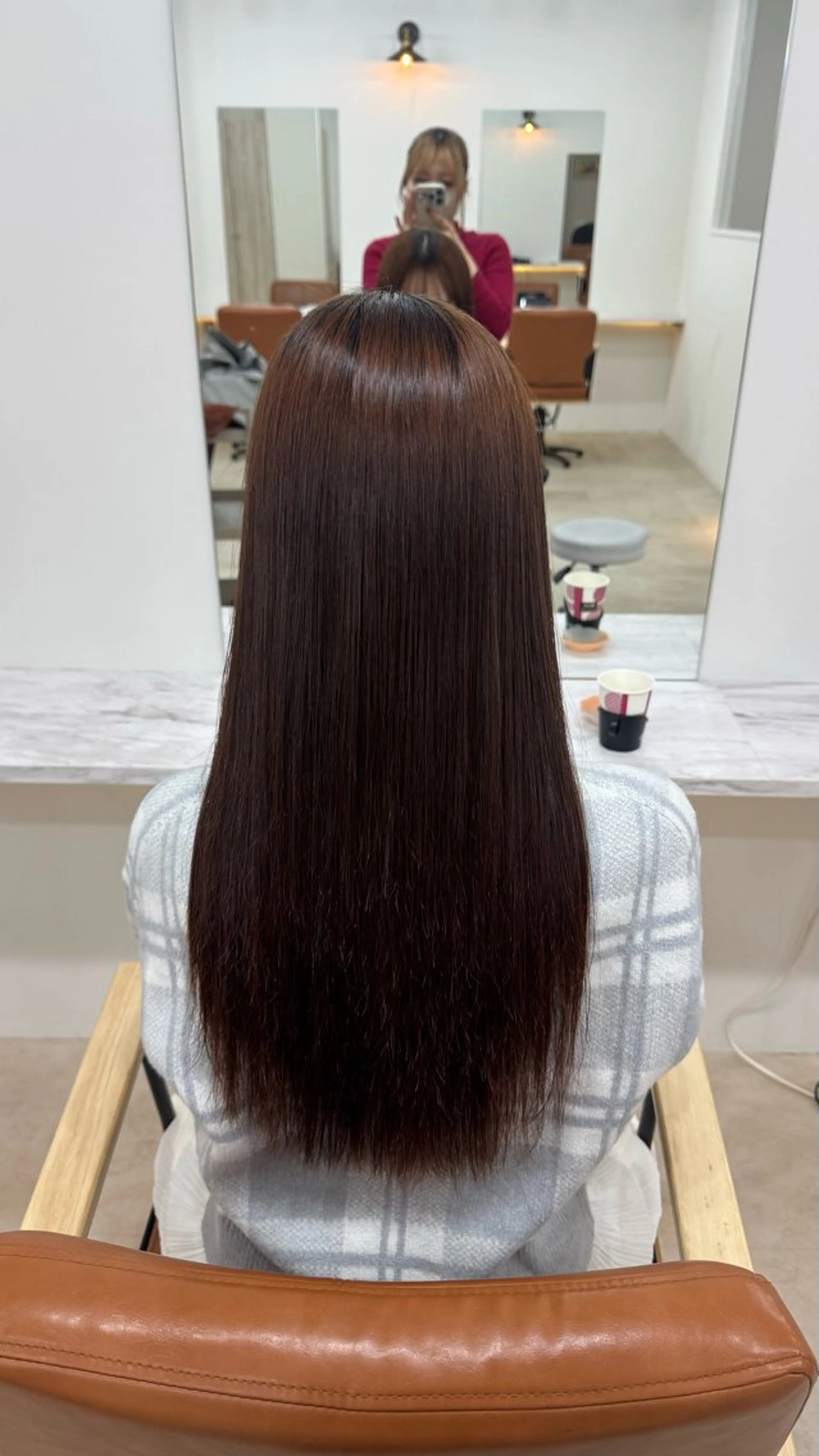 ロング ヘアカラー Angelica Hinaのヘアスタイル