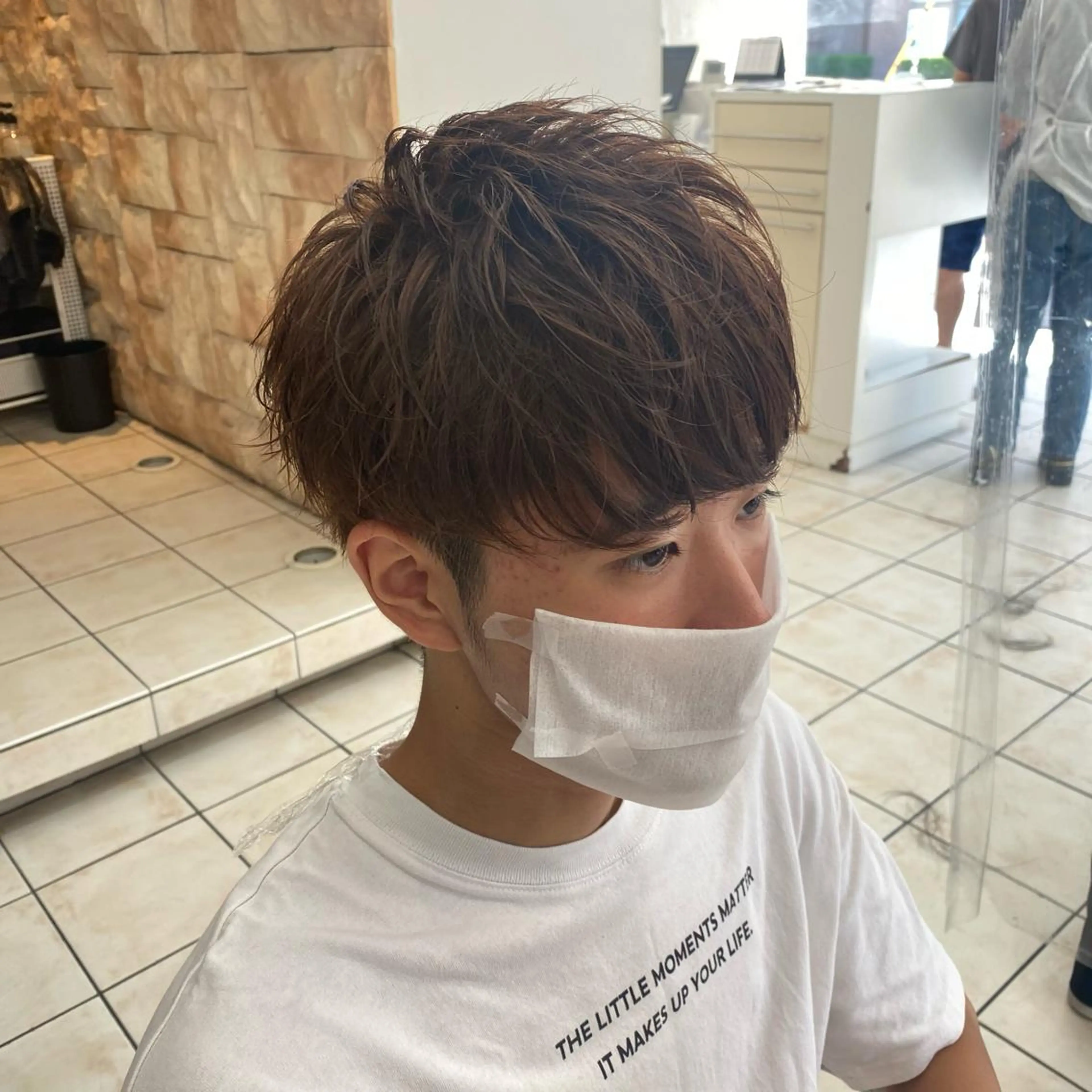 カラー メンズ メンズパーマ/ メッシュ😎タクミのヘアスタイル