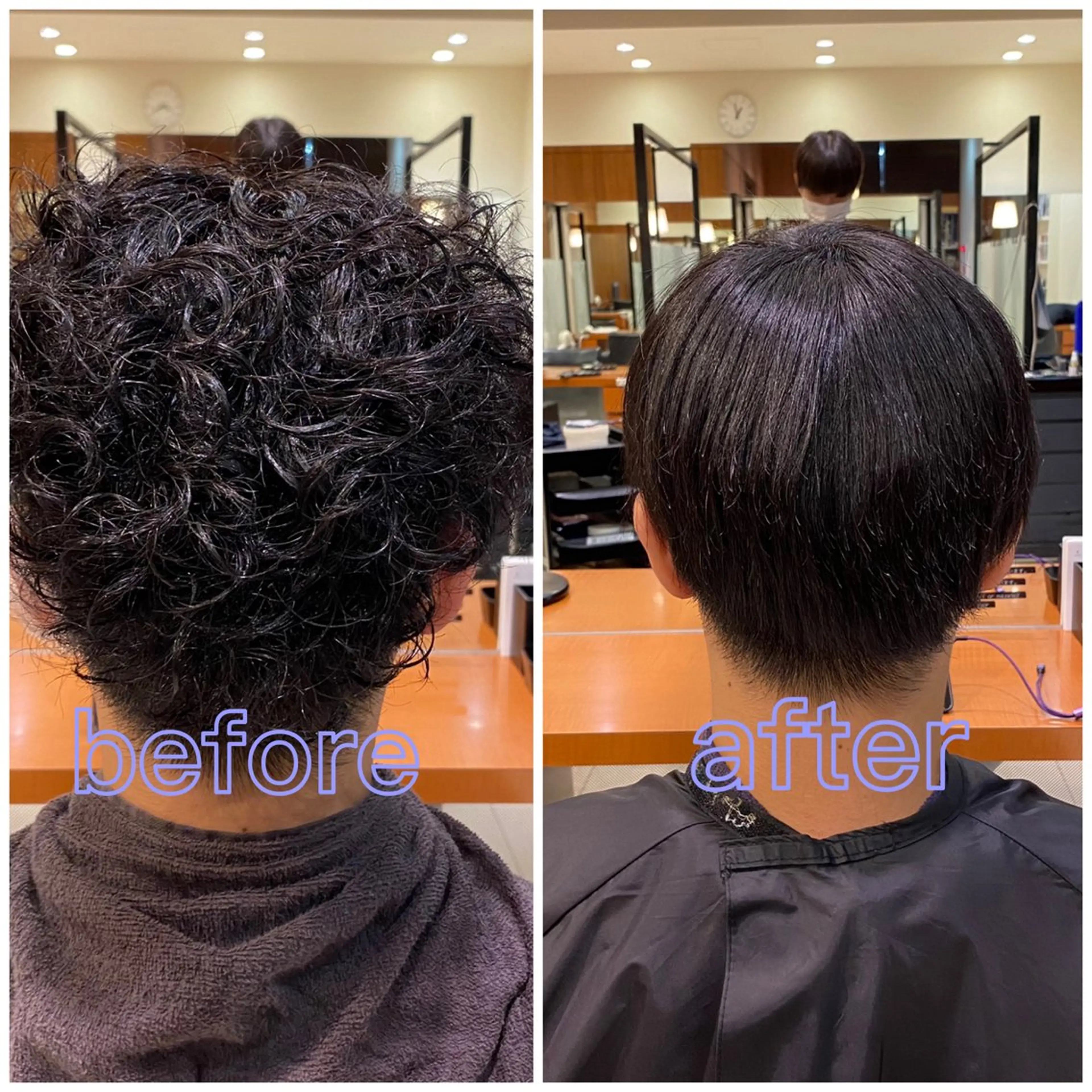 ミディアム パーマ 縮毛矯正 ストレートパーマ reeed所属・メンズカット🌈 鈴木達也のヘアスタイル