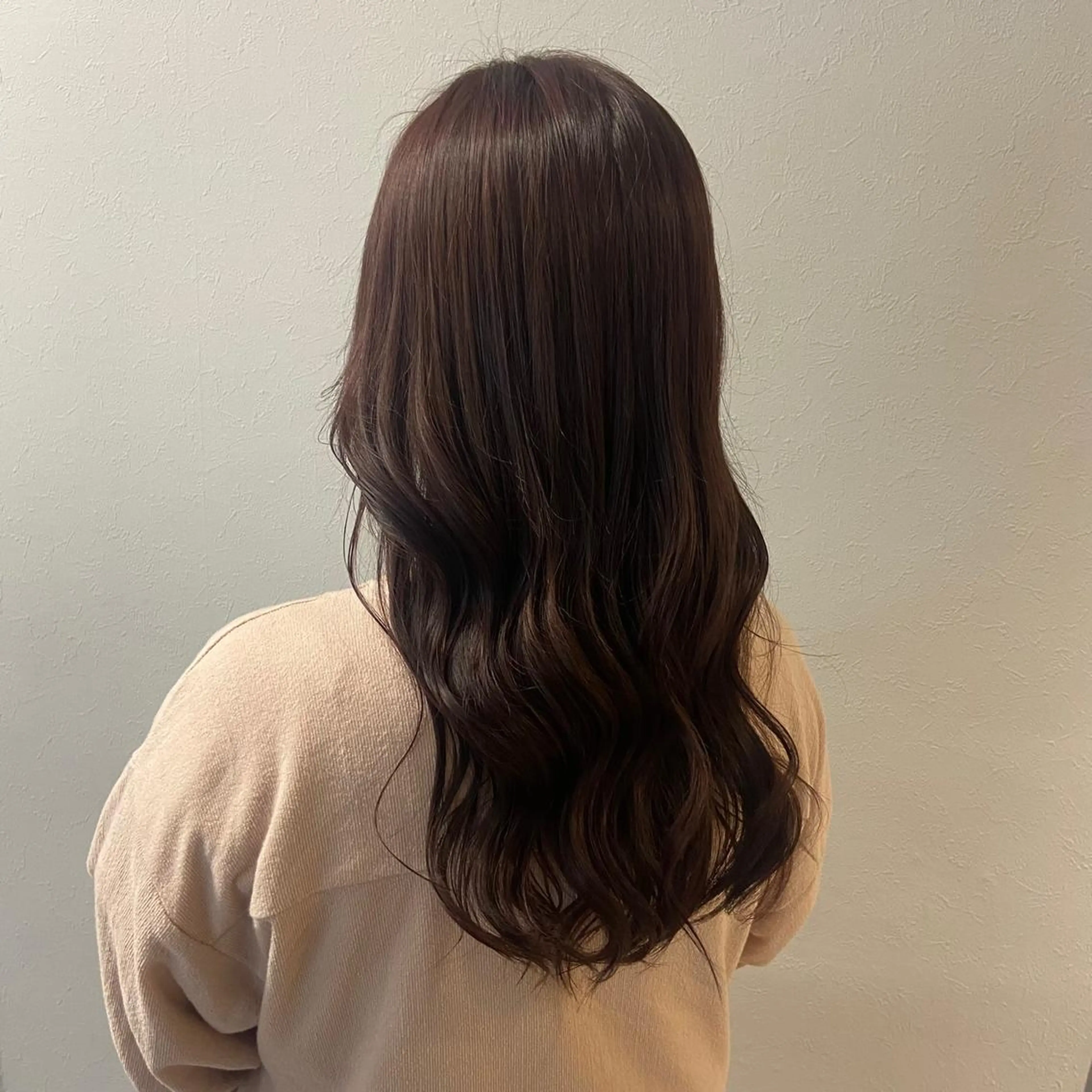 ロング カラー カット ヘアカラー トリートメント natsumi / N°ariaのヘアスタイル