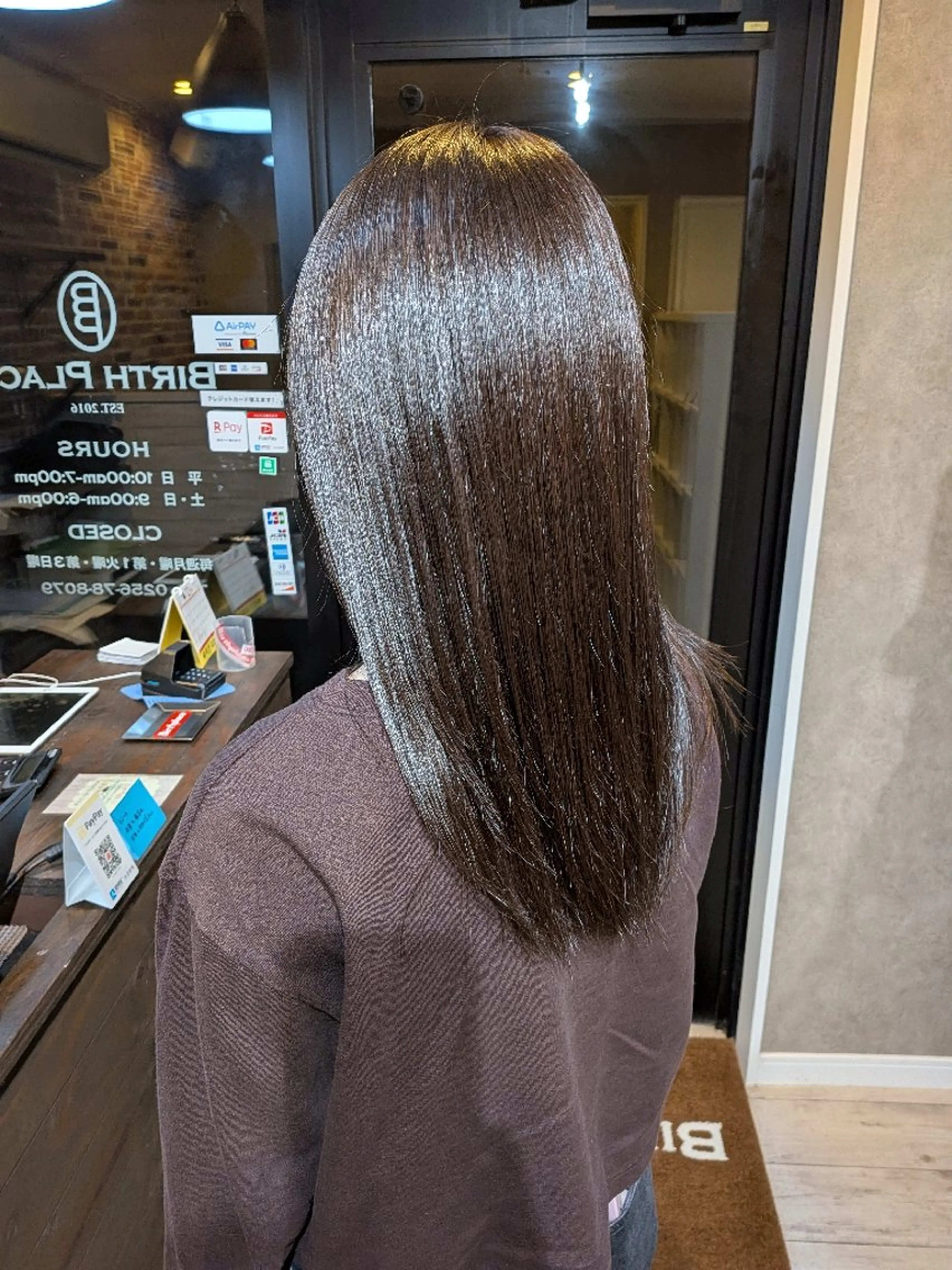 セミロング BIRTHPLACE所属・BIRTHPLACE ✨HIROKOのヘアスタイル