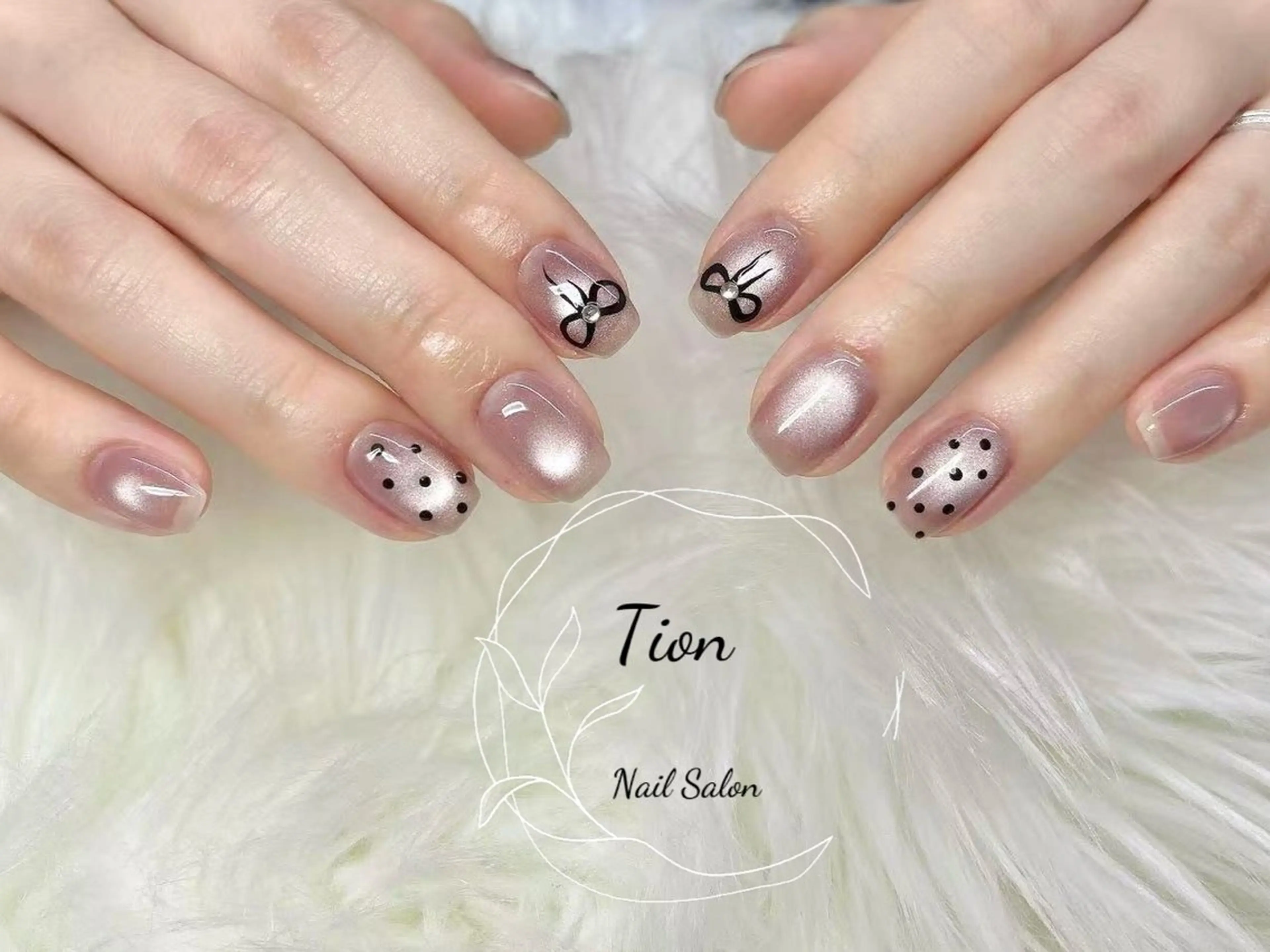 ネイル チークネイル 長さ出し フットネイル フレンチネイル ジェルネイル Nailsalon Tion武蔵小杉店のネイルデザイン