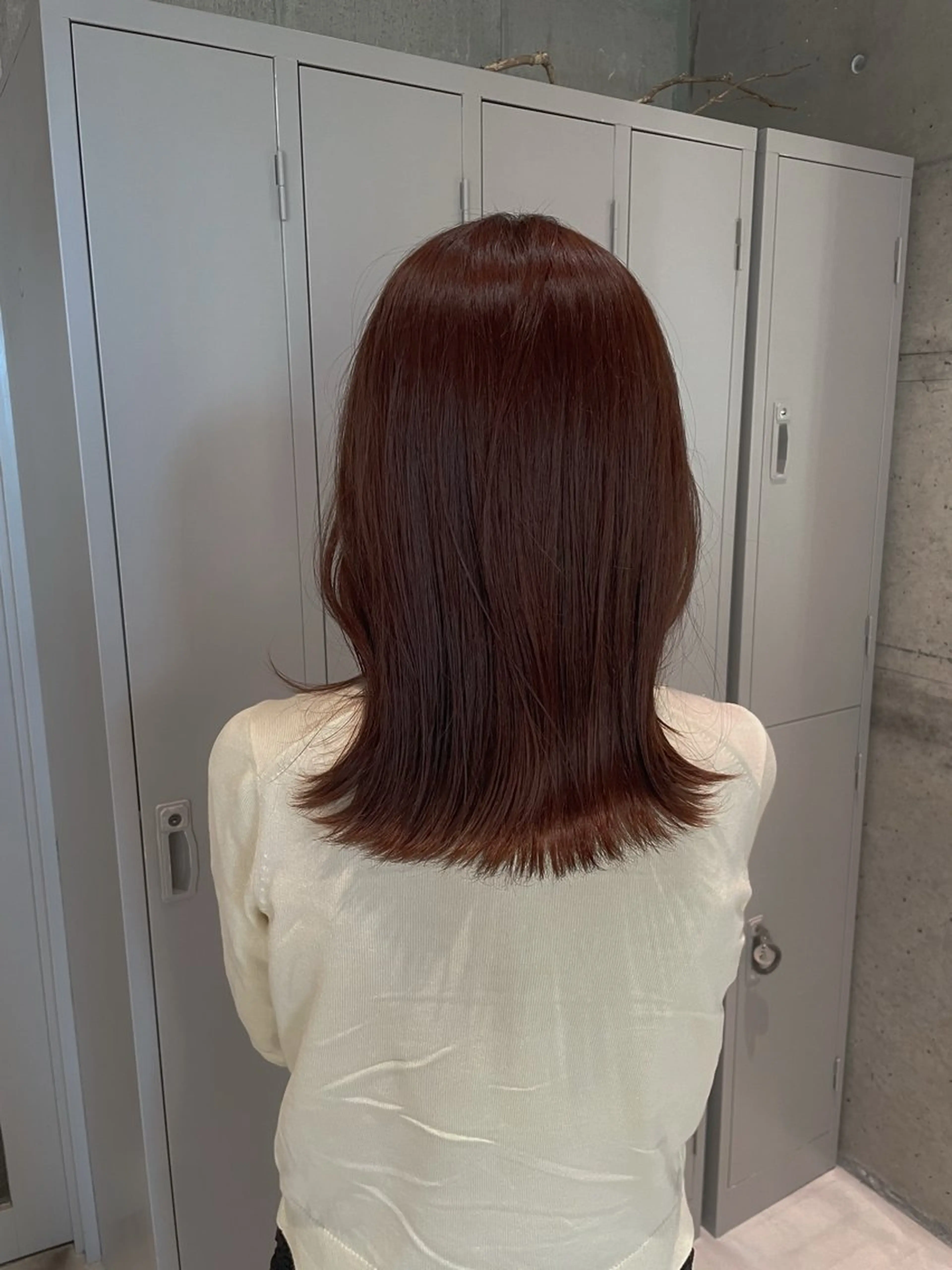 ロング カラー オレンジ シルバー 艶髪推し🌿🫧 yukakoのヘアスタイル