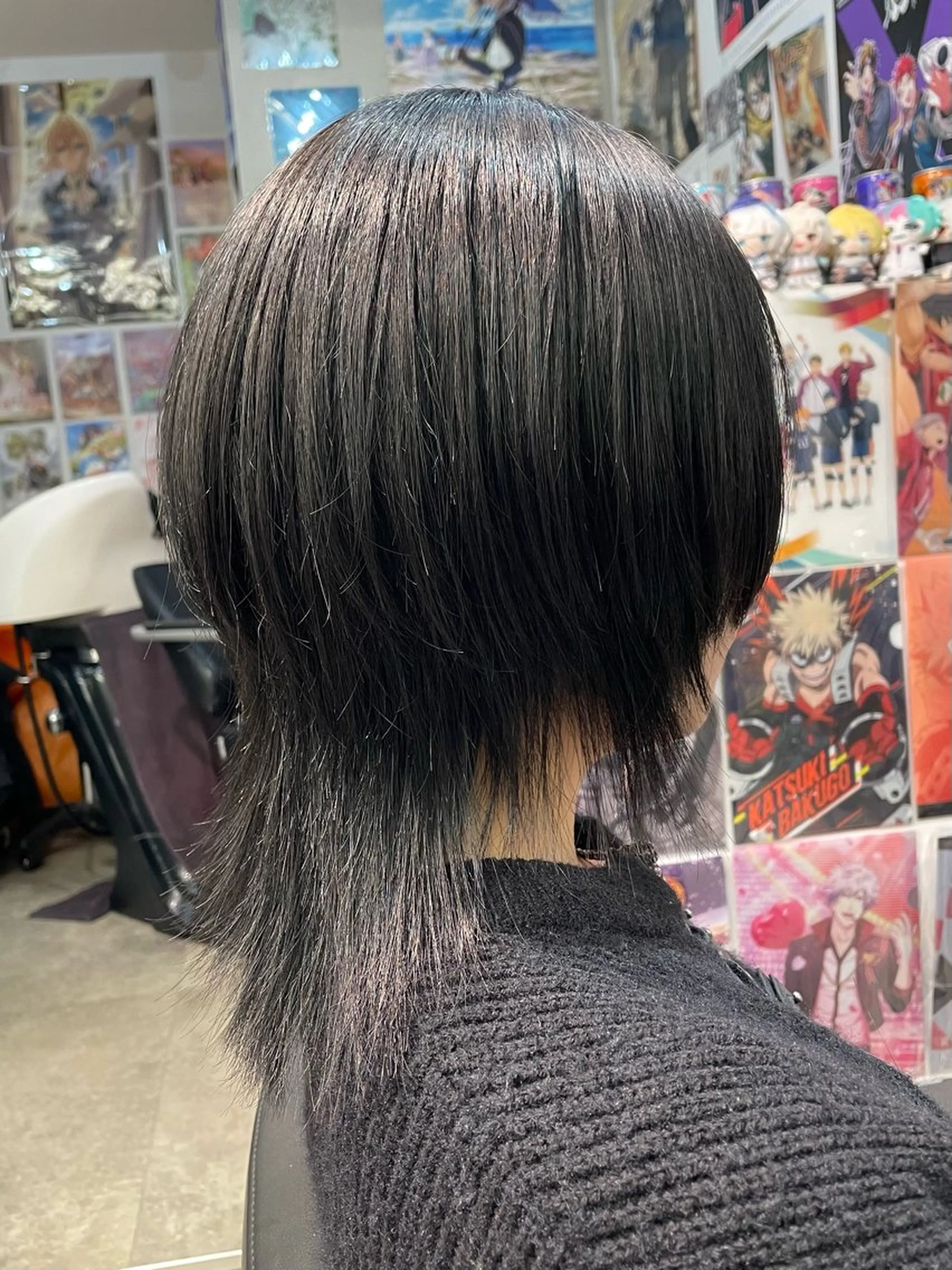 セミロング ウルフカット カット トリートメント 🍭ハイトーン/ レイヤーカット🦄のヘアスタイル