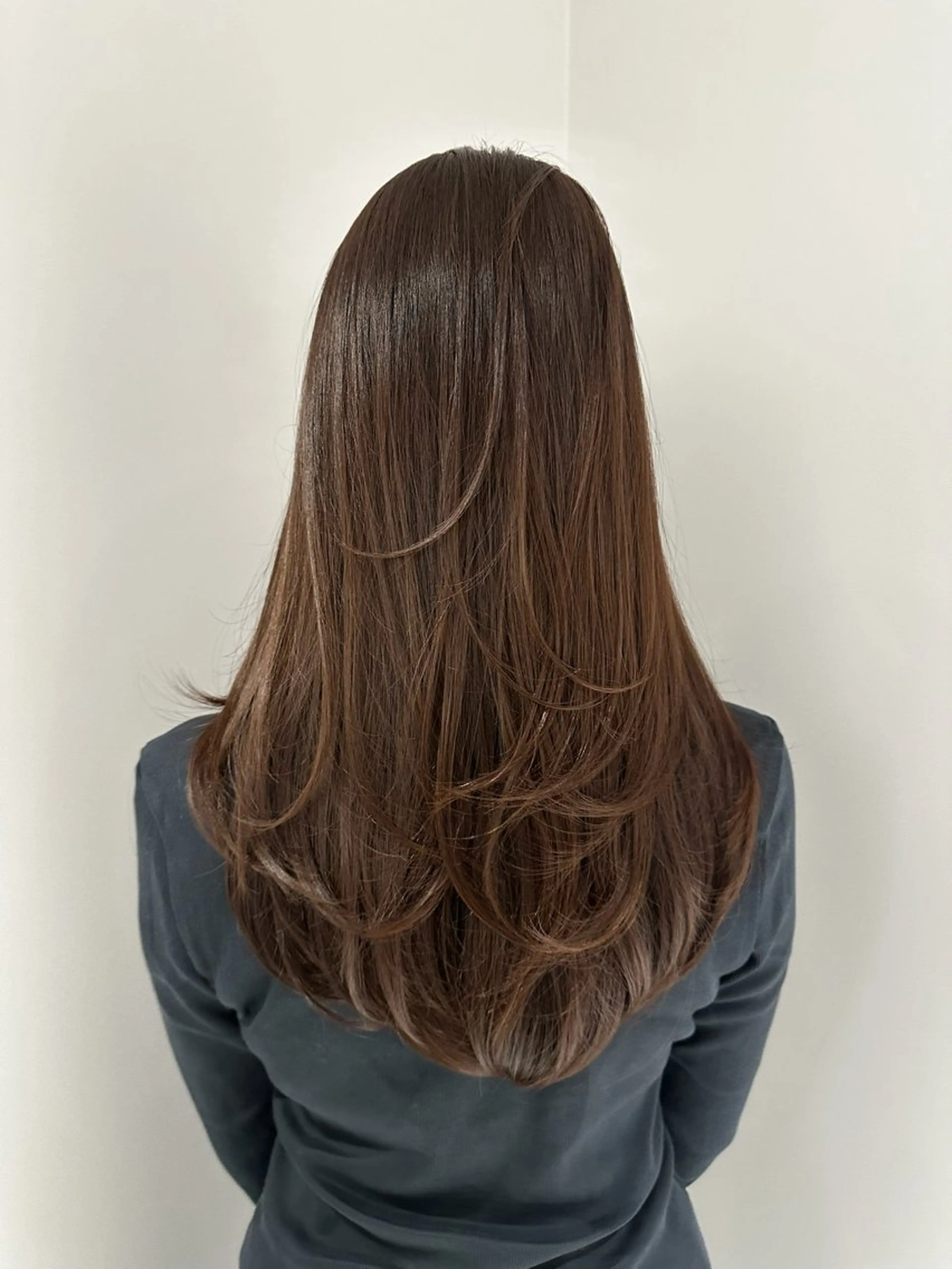 ロング カット ヘアカラー MOOD,所属・人気のレイヤーカット TAROのヘアスタイル