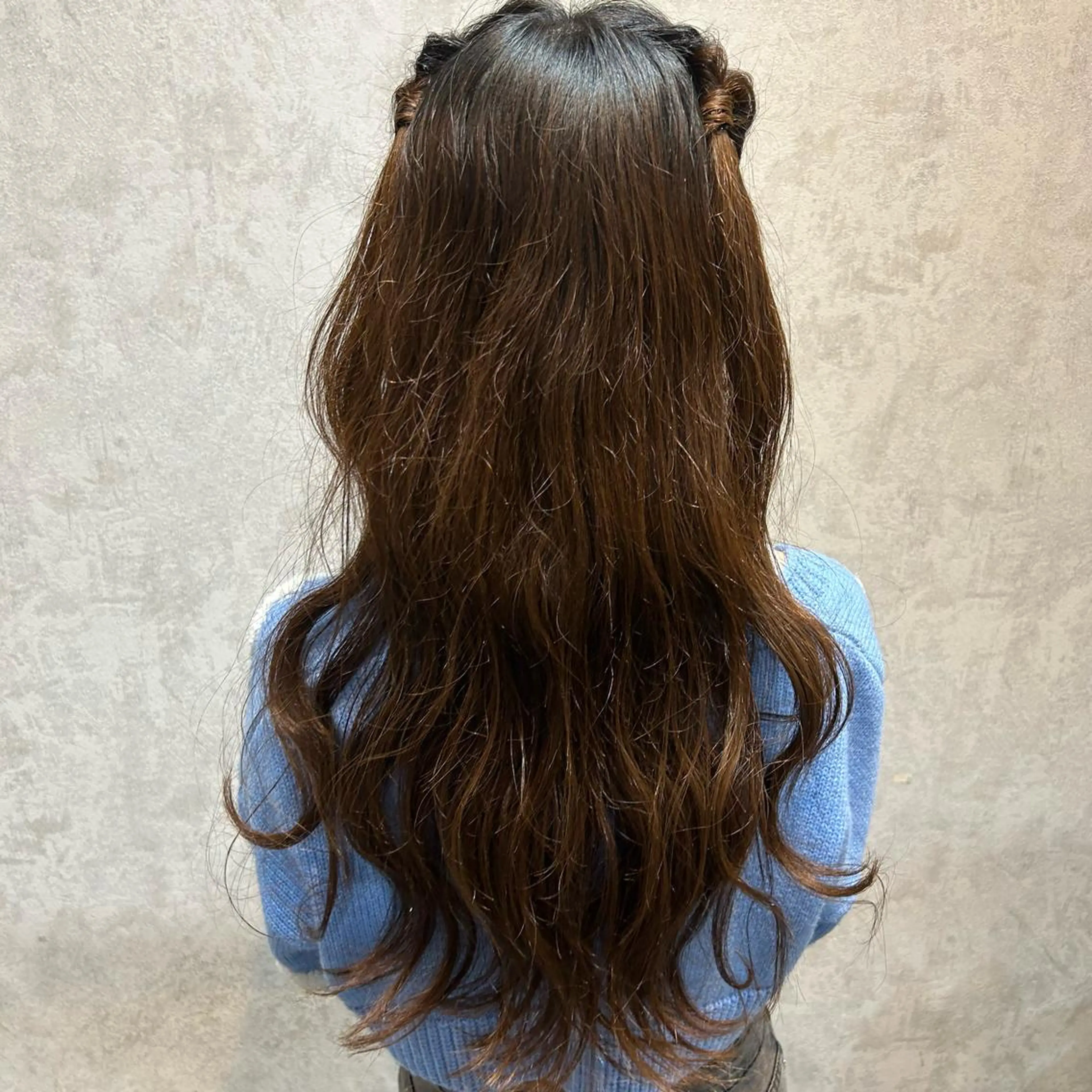 ロング ヘアアレンジ 飯塚 沙衣のヘアスタイル