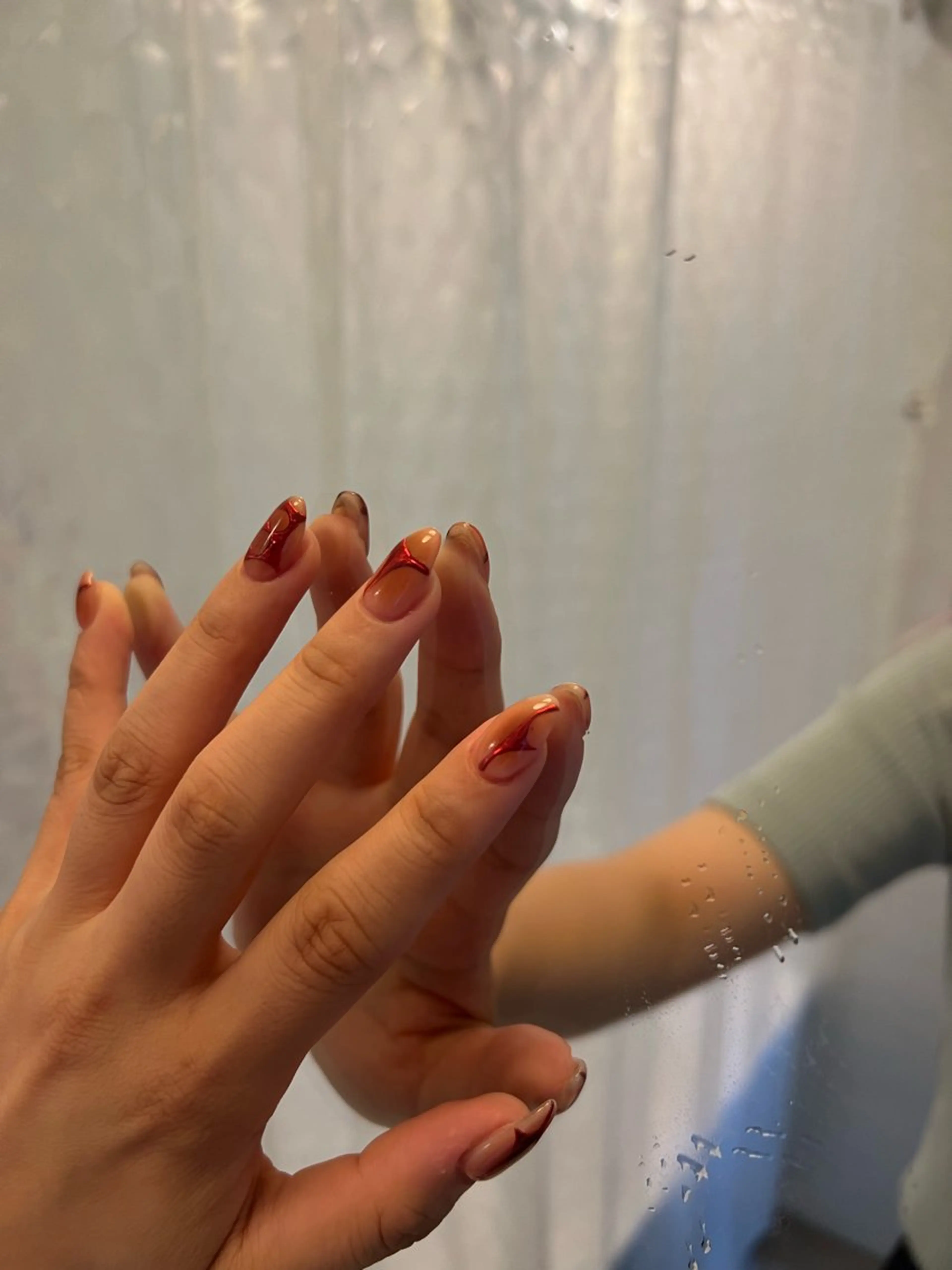 ネイル チークネイル 持ち込み ニュアンスネイル ハンドネイル ハンドケア Charme. NOBUKOのネイルデザイン