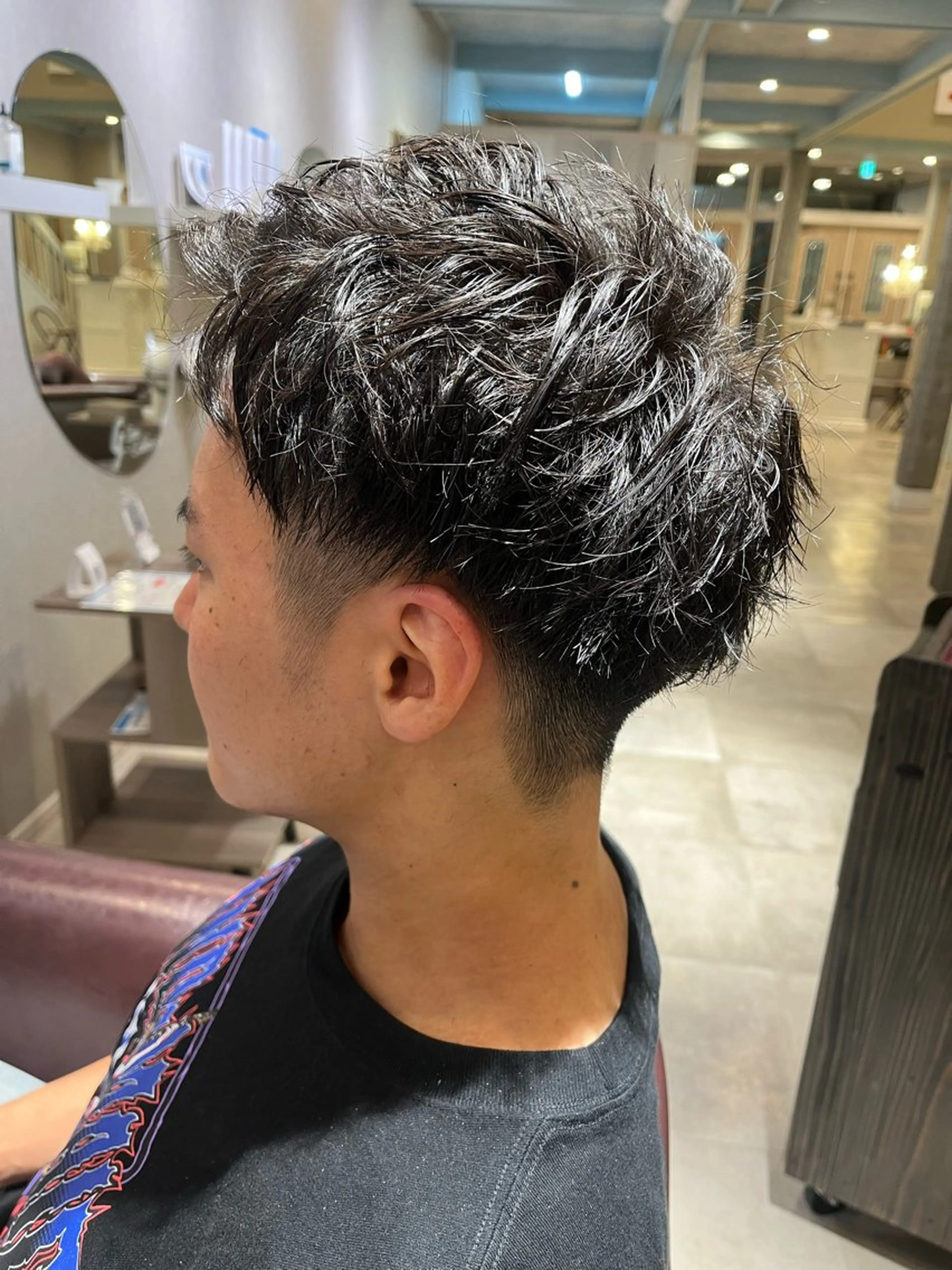ショート カット パーマ Calbari 中田 莉紗/奥州市水沢のヘアスタイル