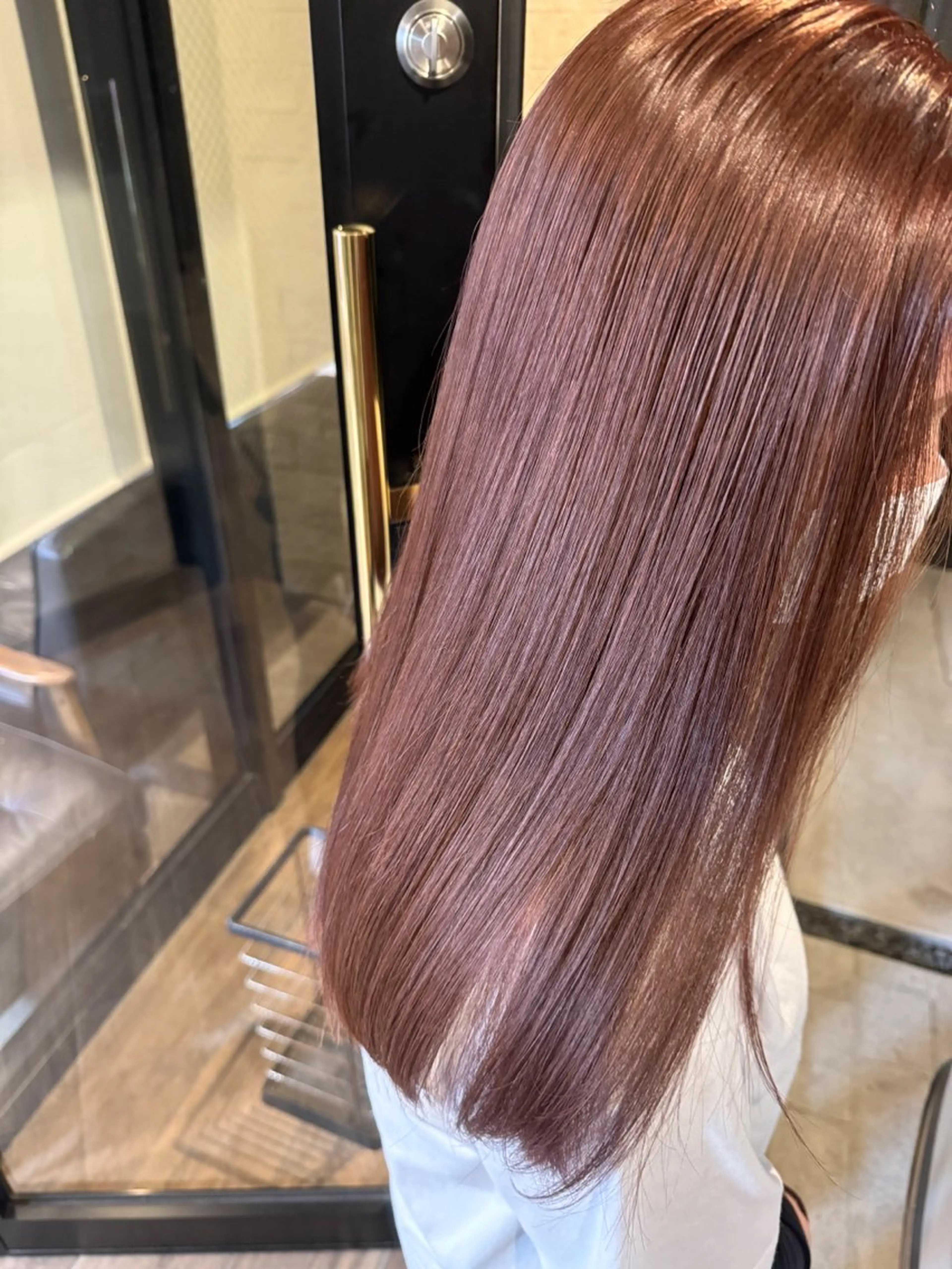 セミロング RIENS Xrea nanamiのヘアスタイル