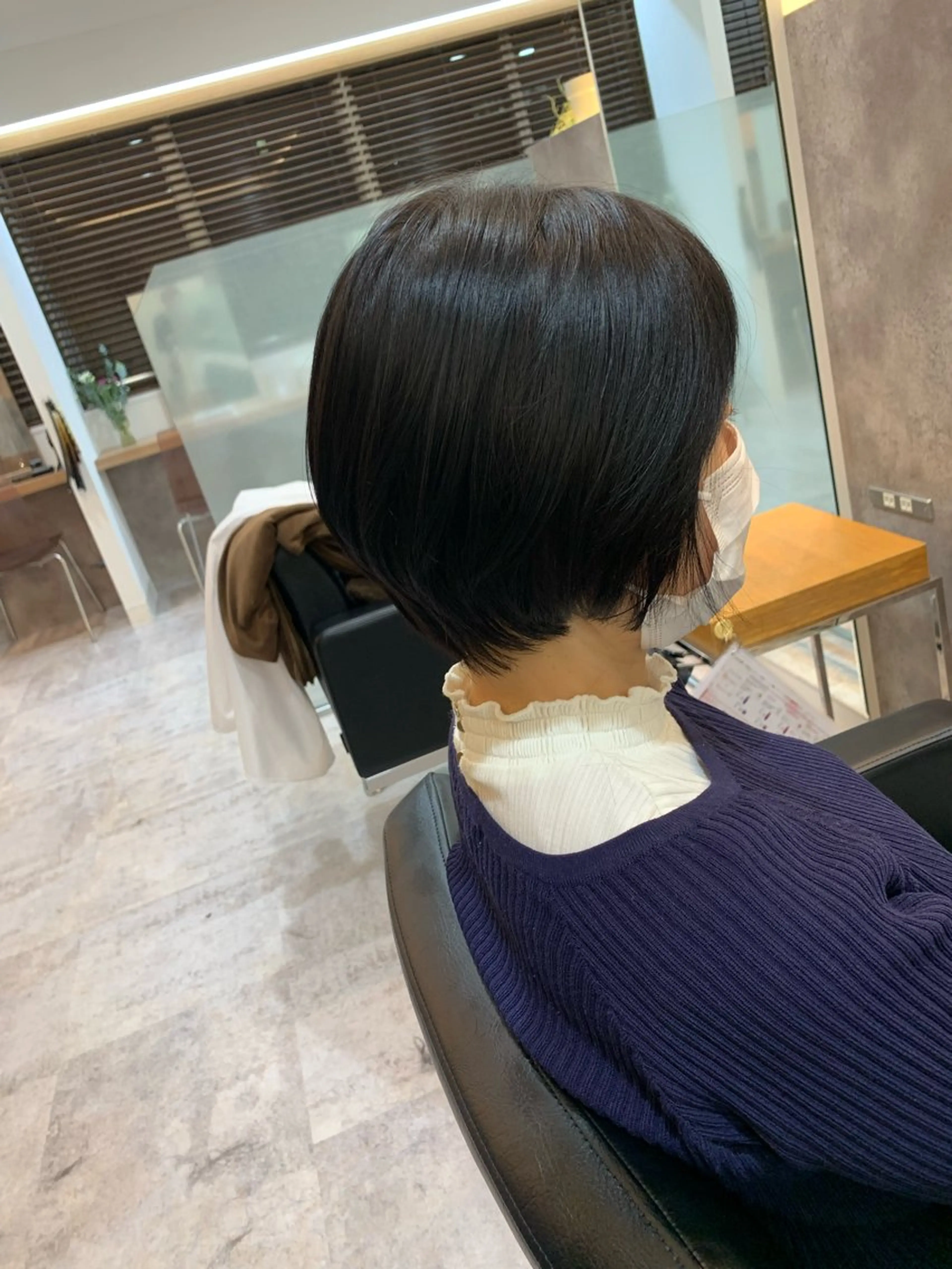 ショート ショートヘア カット 北川 栞菜のヘアスタイル