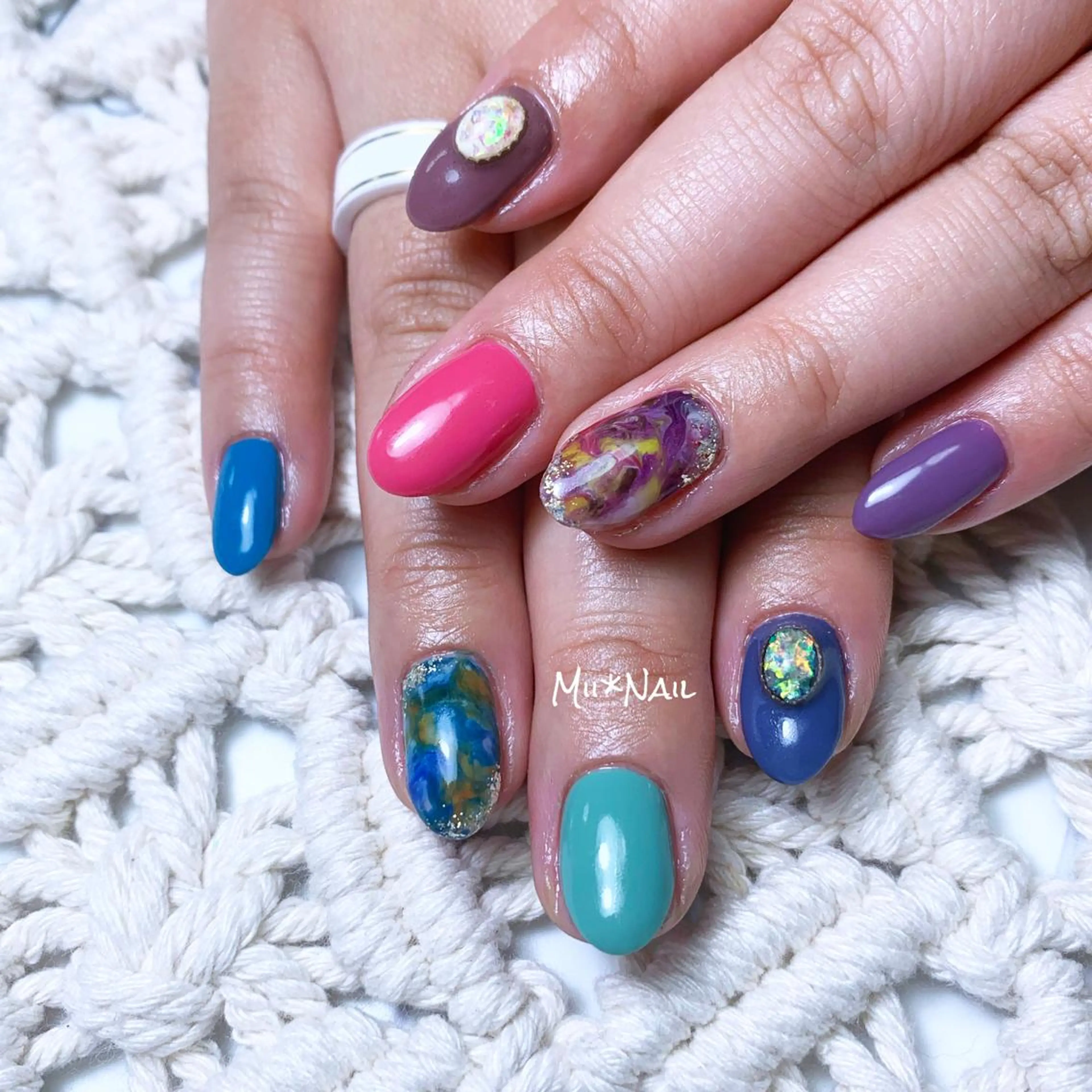 ネイル 持ち込み MII*NAIL／ 美フォルムsalonのネイルデザイン