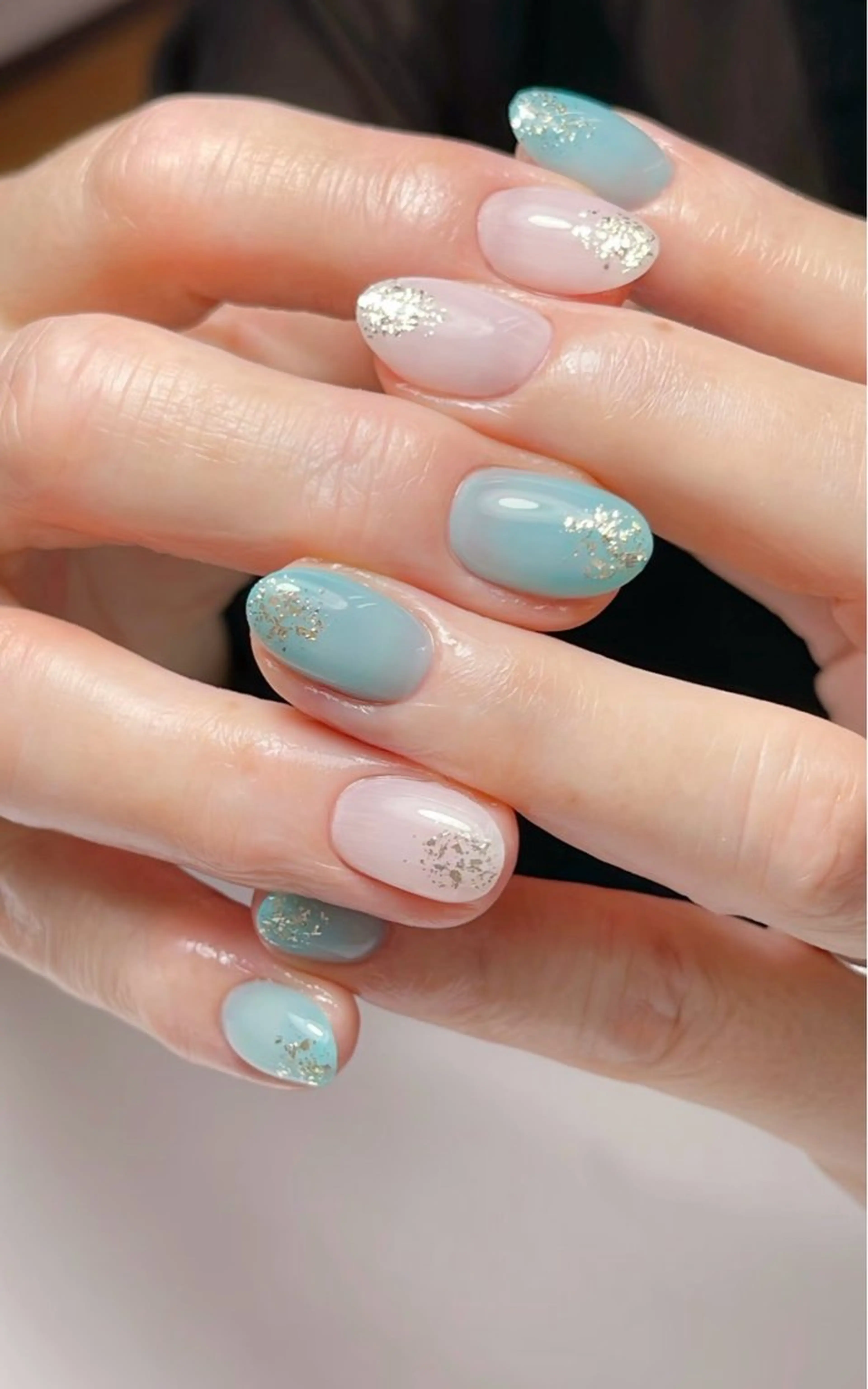 ネイル ラメ(グリッター) ワンカラーネイル ハンドネイル nail room anのネイルデザイン