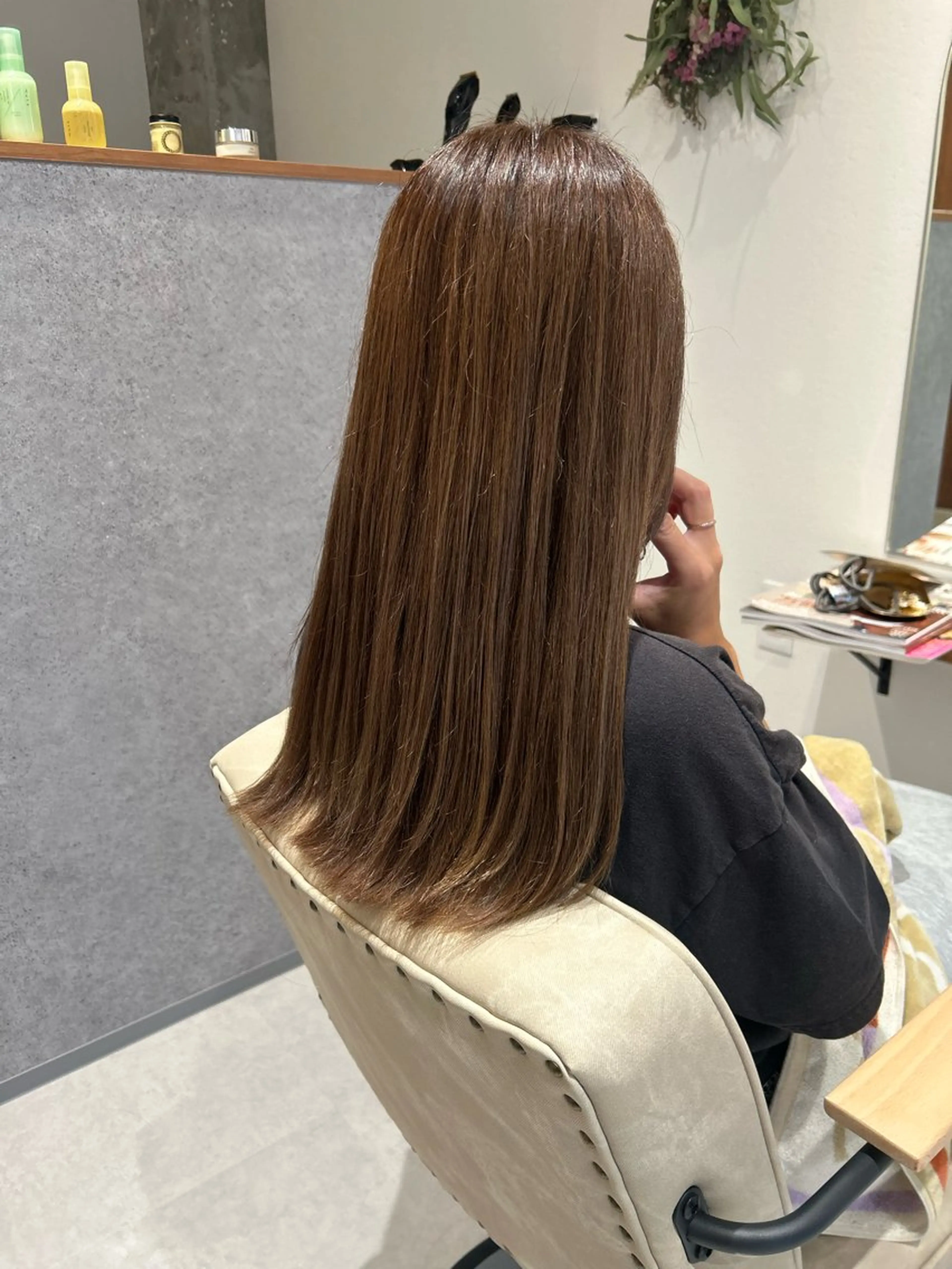 【髪質改善】美髪ストレートコース(カット・トリートメント)の写真