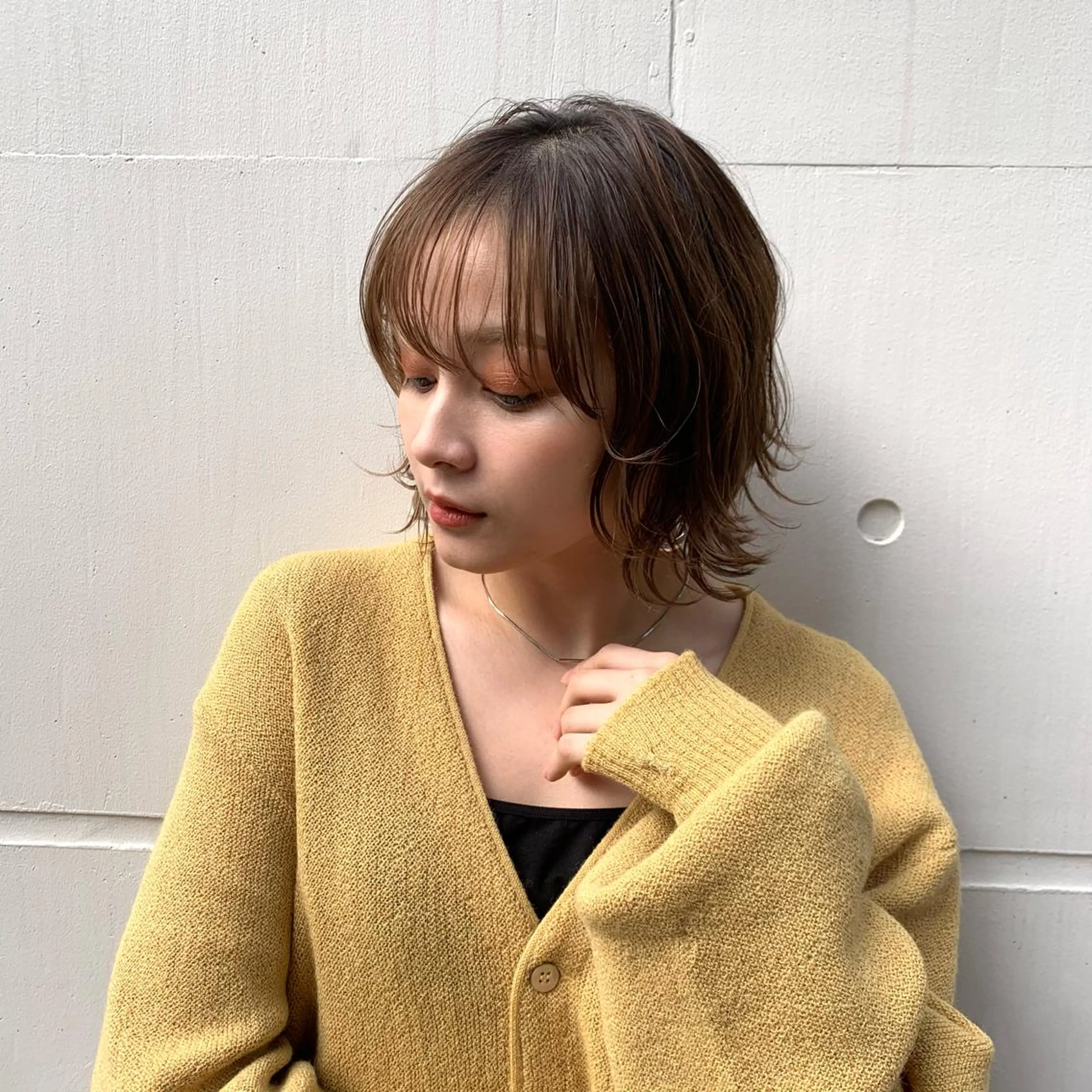 ショート カラー カット ヘアカラー トリートメント ヘアセット レイヤー/透明感 🍃鈴木裕介のヘアスタイル