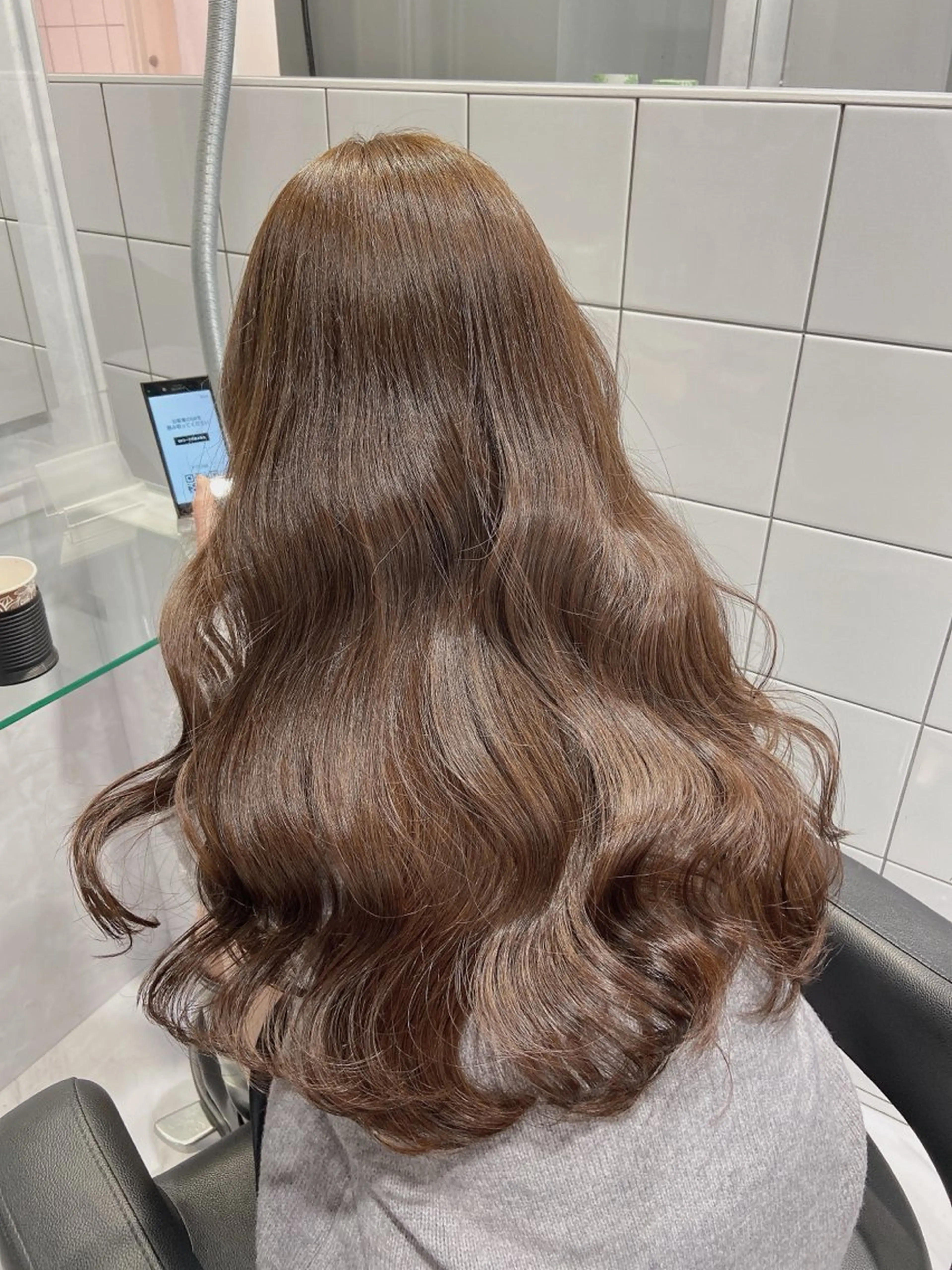 ロング カラー ヘアカラー ✨透明感、艶髪ヘア✨ 韓国ヘア特化💖のヘアスタイル