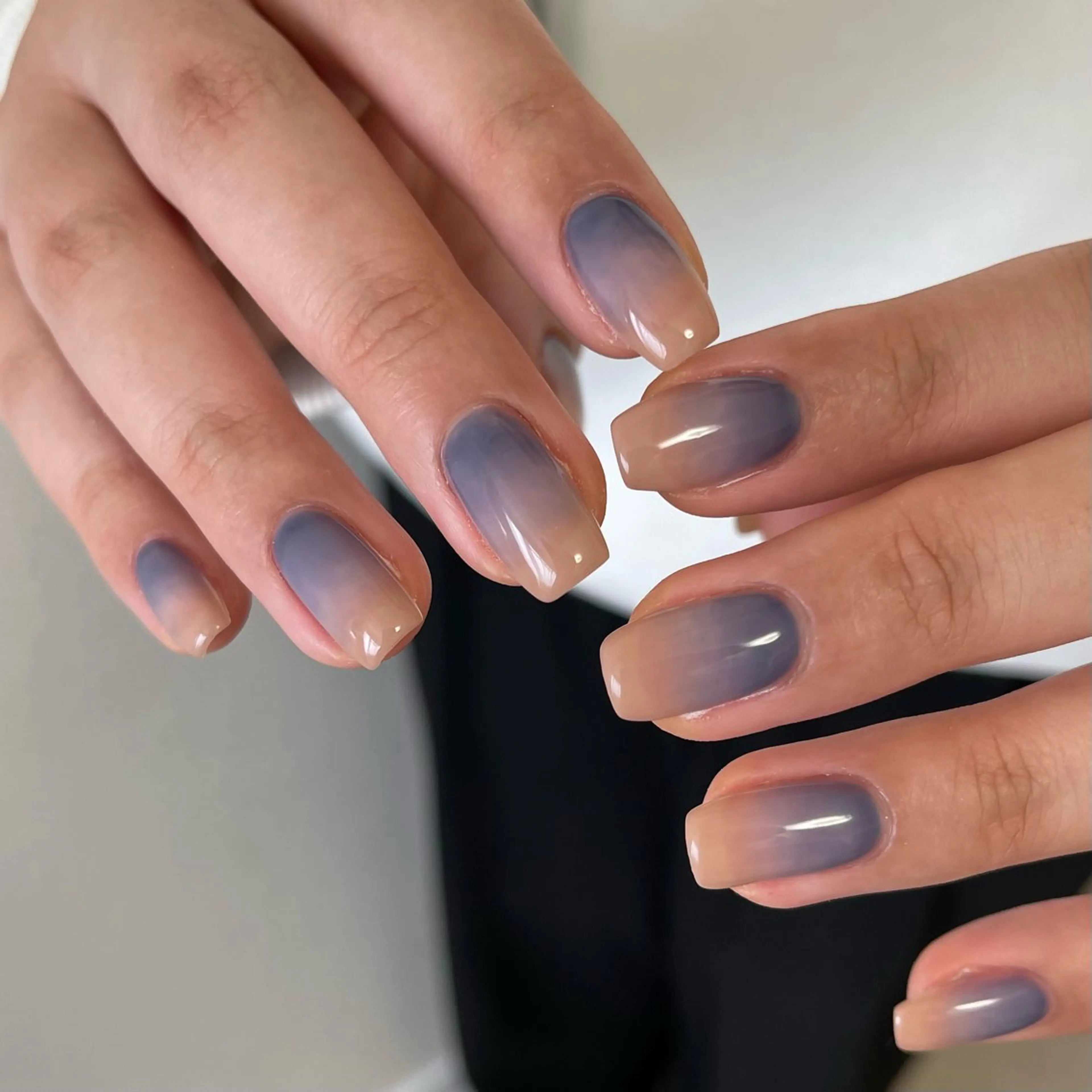 定番人気 gradation nail 💿の写真