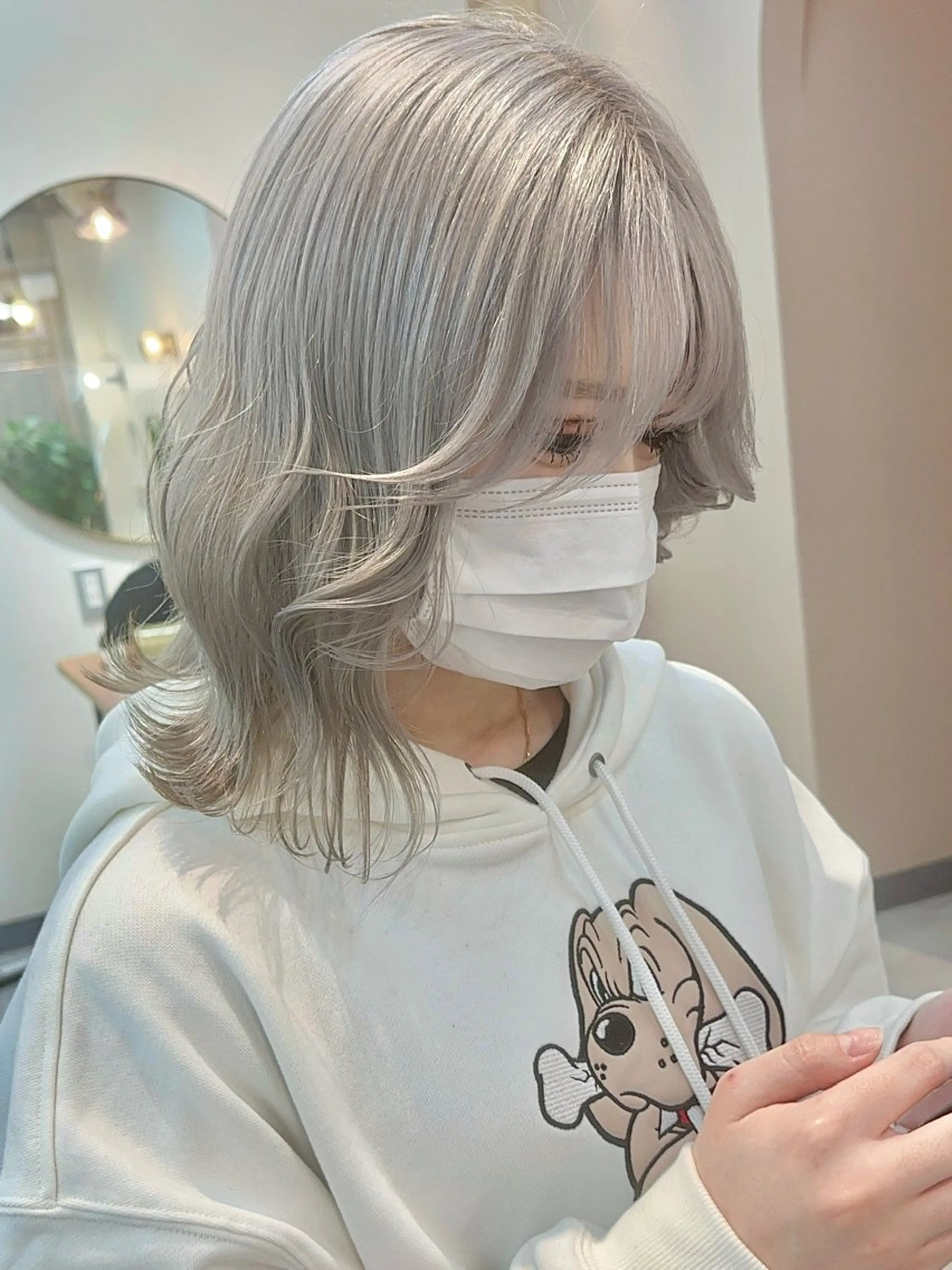 セミロング カラー カット ヘアカラー トリートメント ヘアセット 💘カラー特化美容師 尾崎拓己のヘアスタイル
