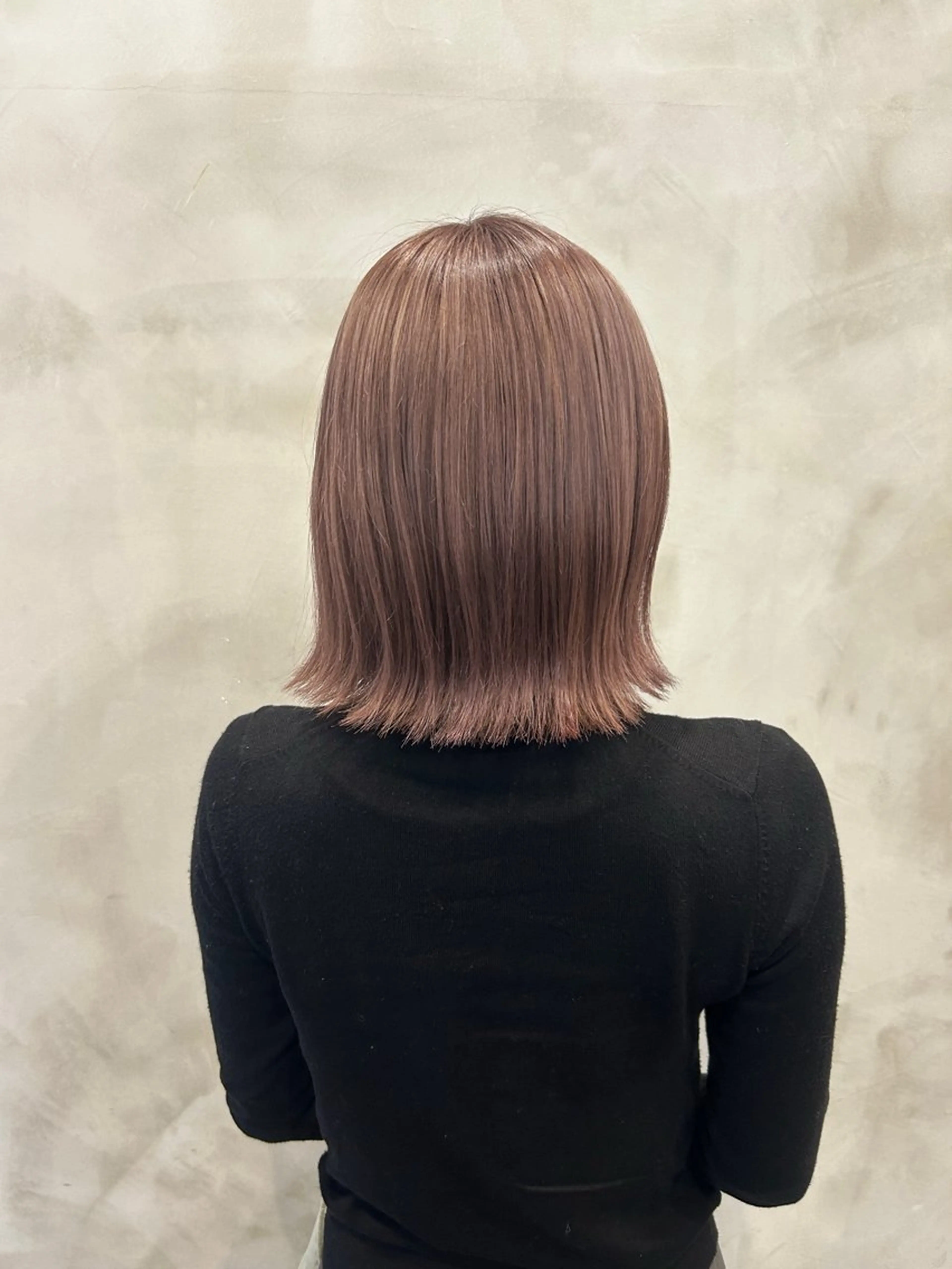 ミディアム ヘアカラー color list 倉本恋のヘアスタイル