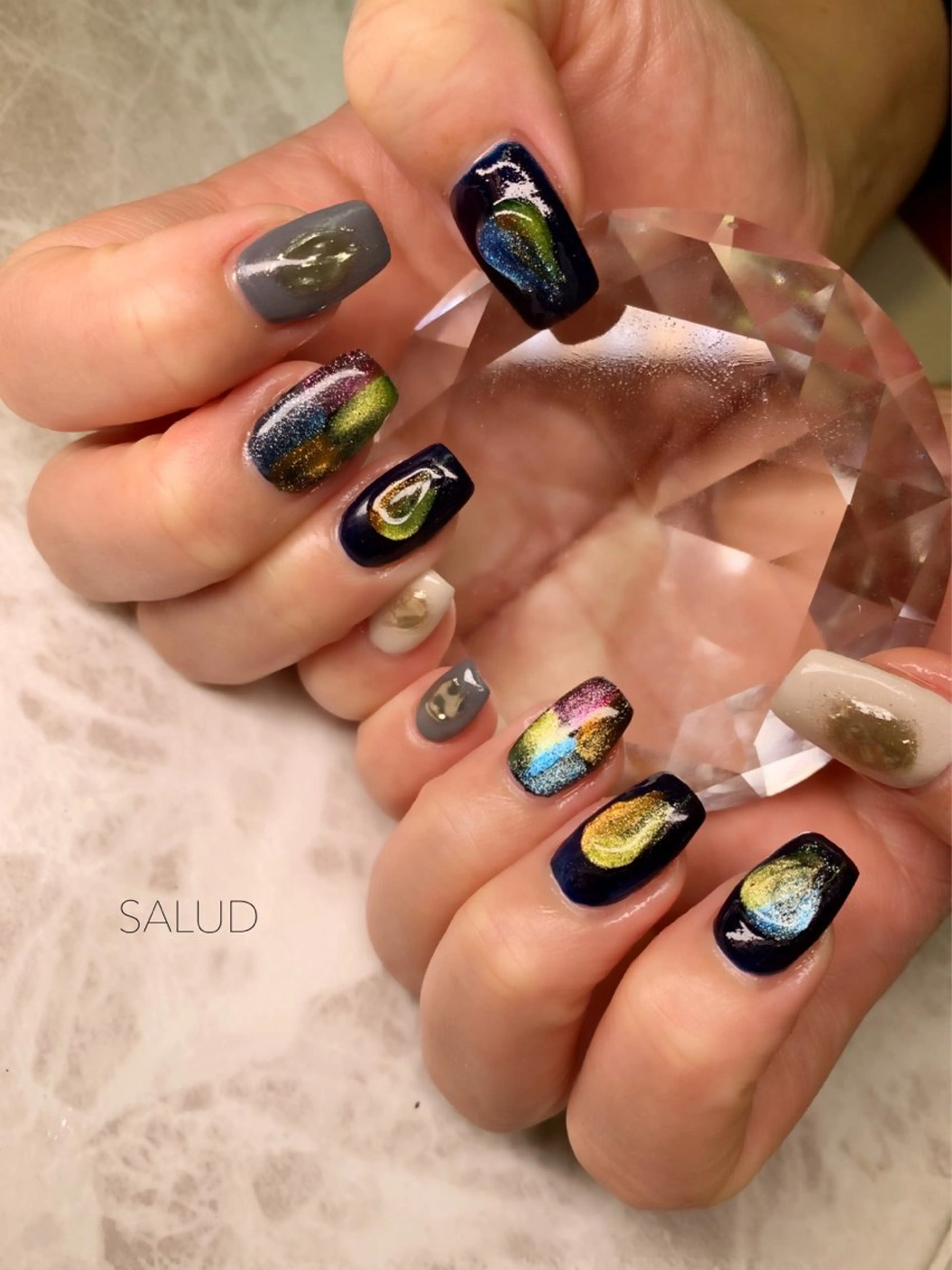 ネイル ハンドネイル Nail Salon SALUDのネイルデザイン