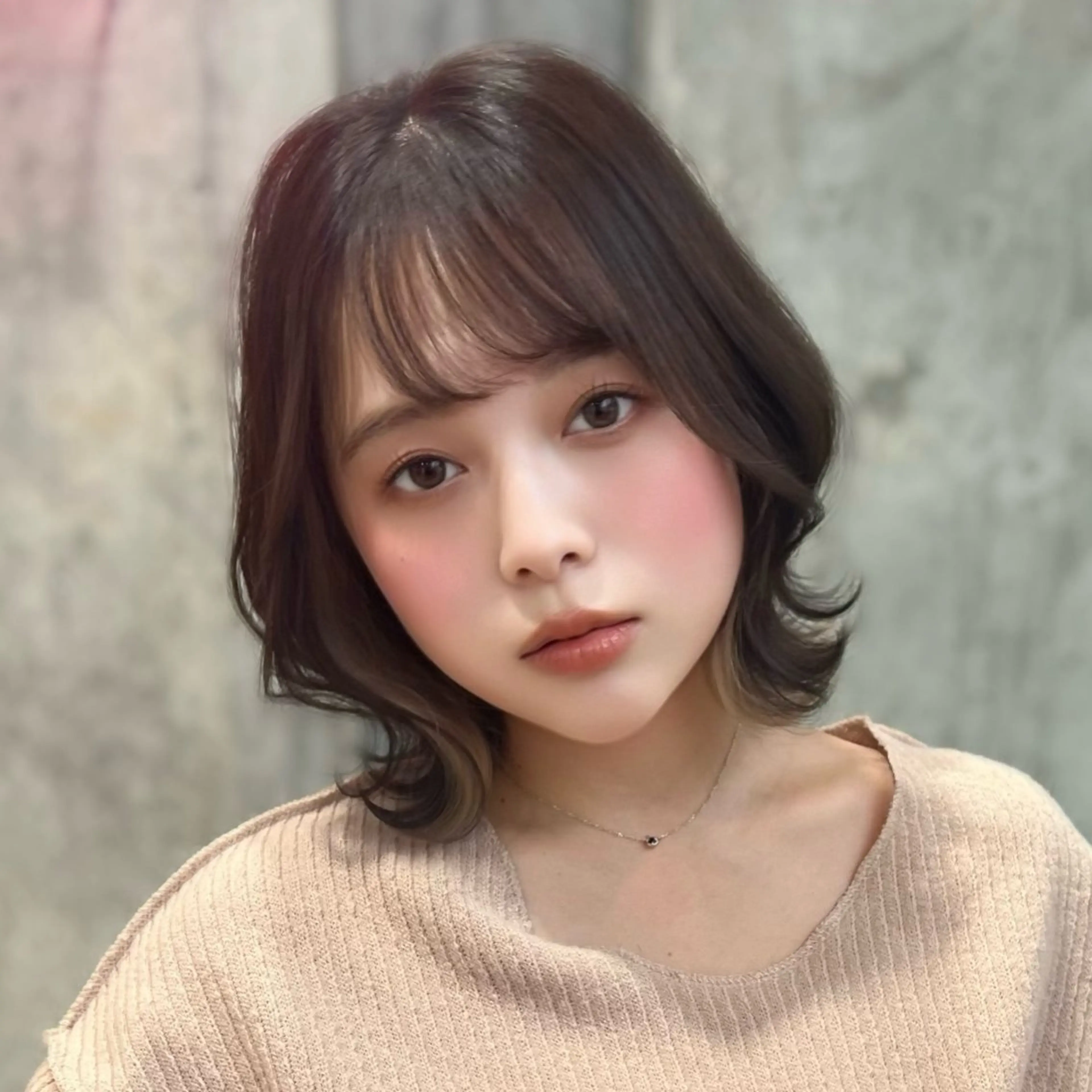 【初めての方はこちら】韓国風カット+フルカラー+韓国式超音波トリートメントの写真