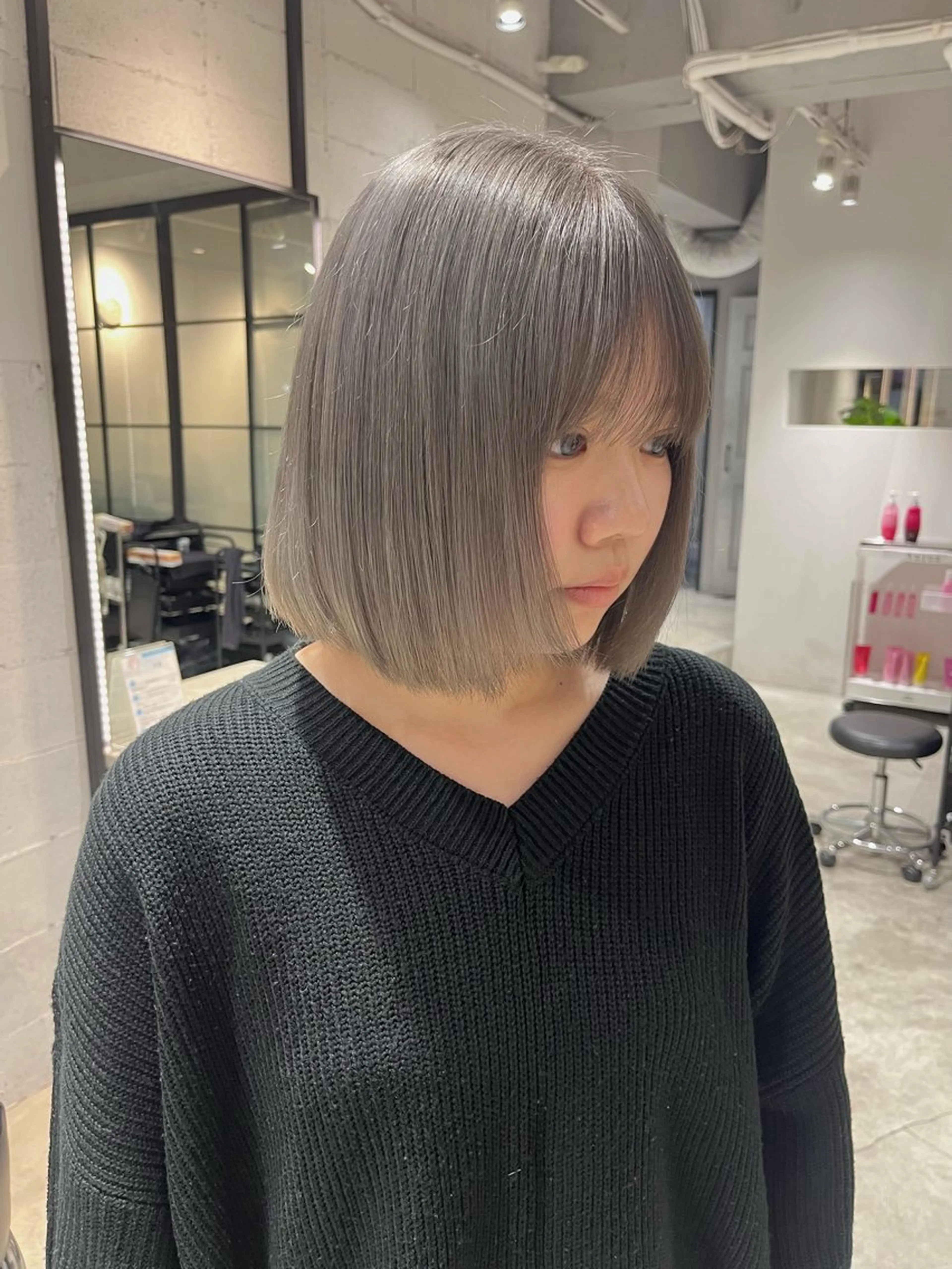 ショート カラー ヘアカラー レイヤーカット /Juna🦕のヘアスタイル