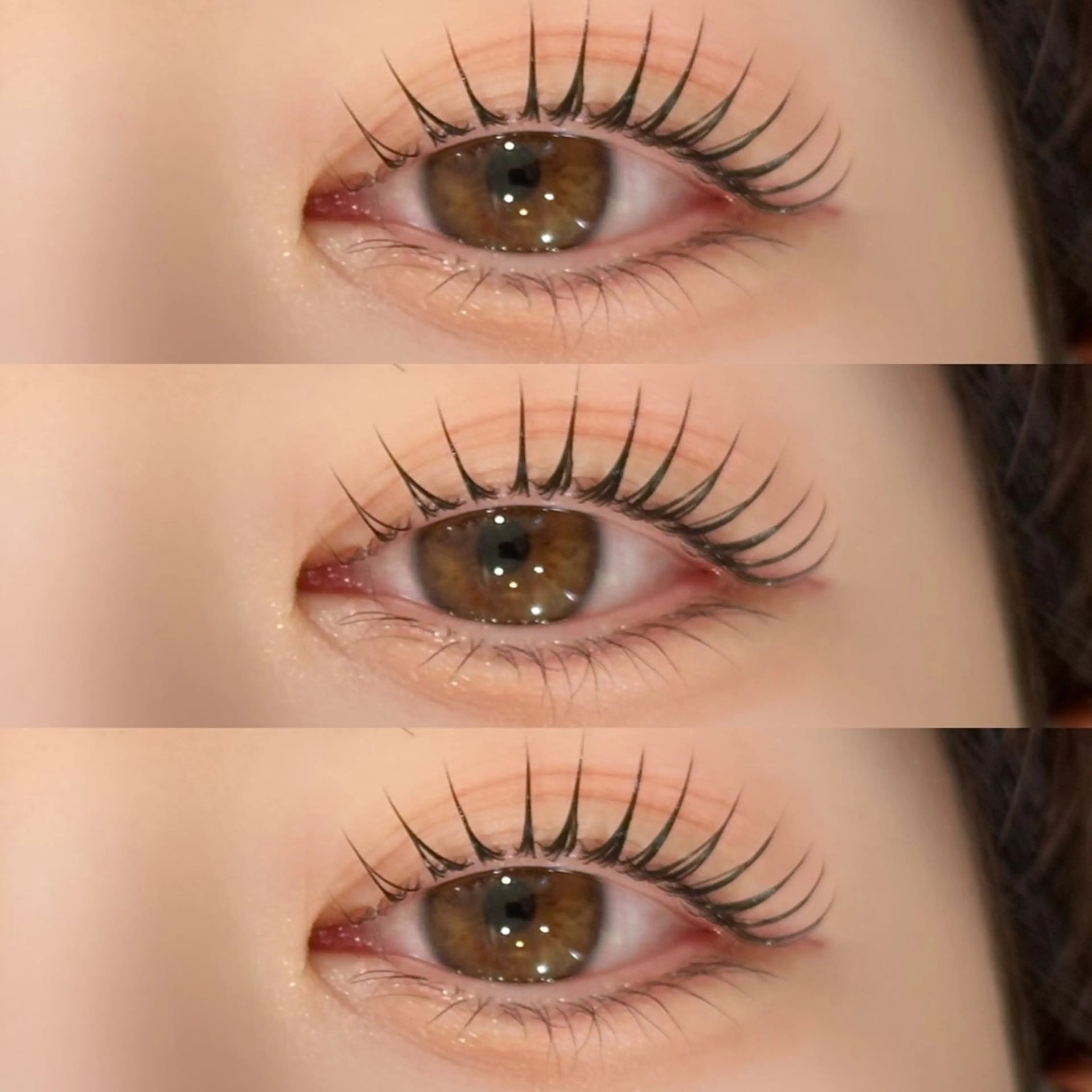マツエク・マツパ Cカール Lカール パリジェンヌラッシュリフト 一重×まつ毛パーマ マツパ eyelash Zen　manakaのマツエク・マツパデザイン
