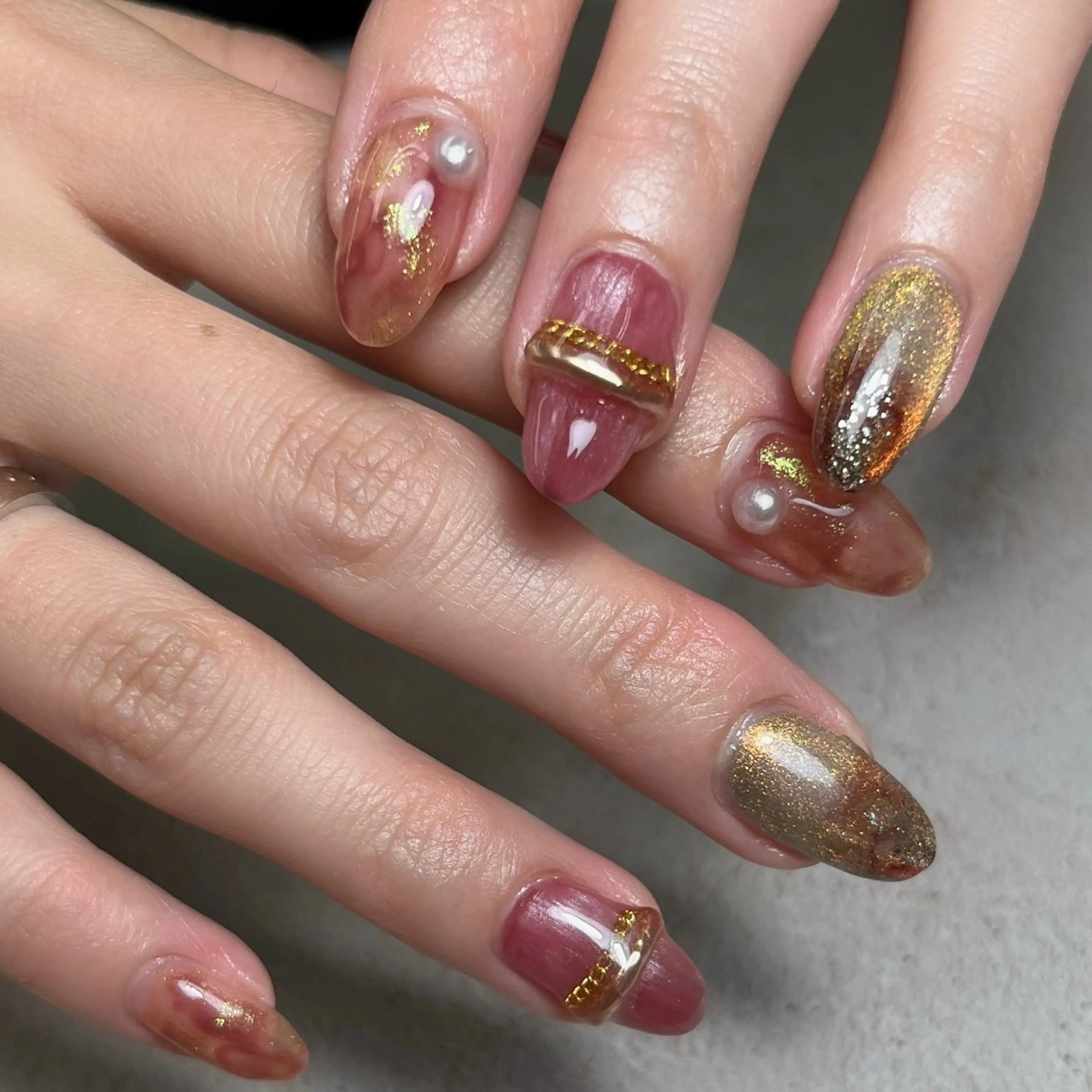 ネイル ハンドネイル machiko peTiTのネイルデザイン