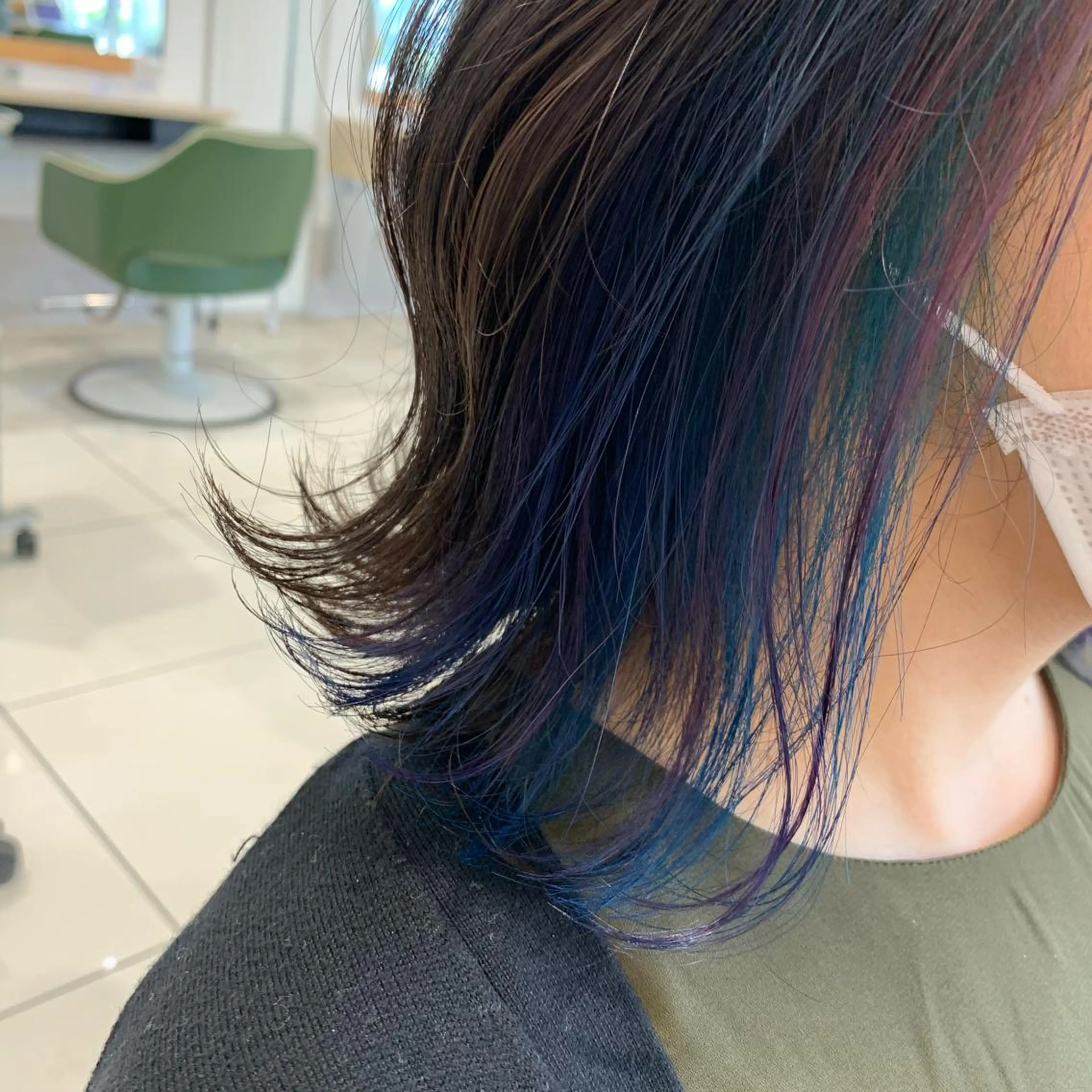 カラー 畠山 華奈のヘアスタイル