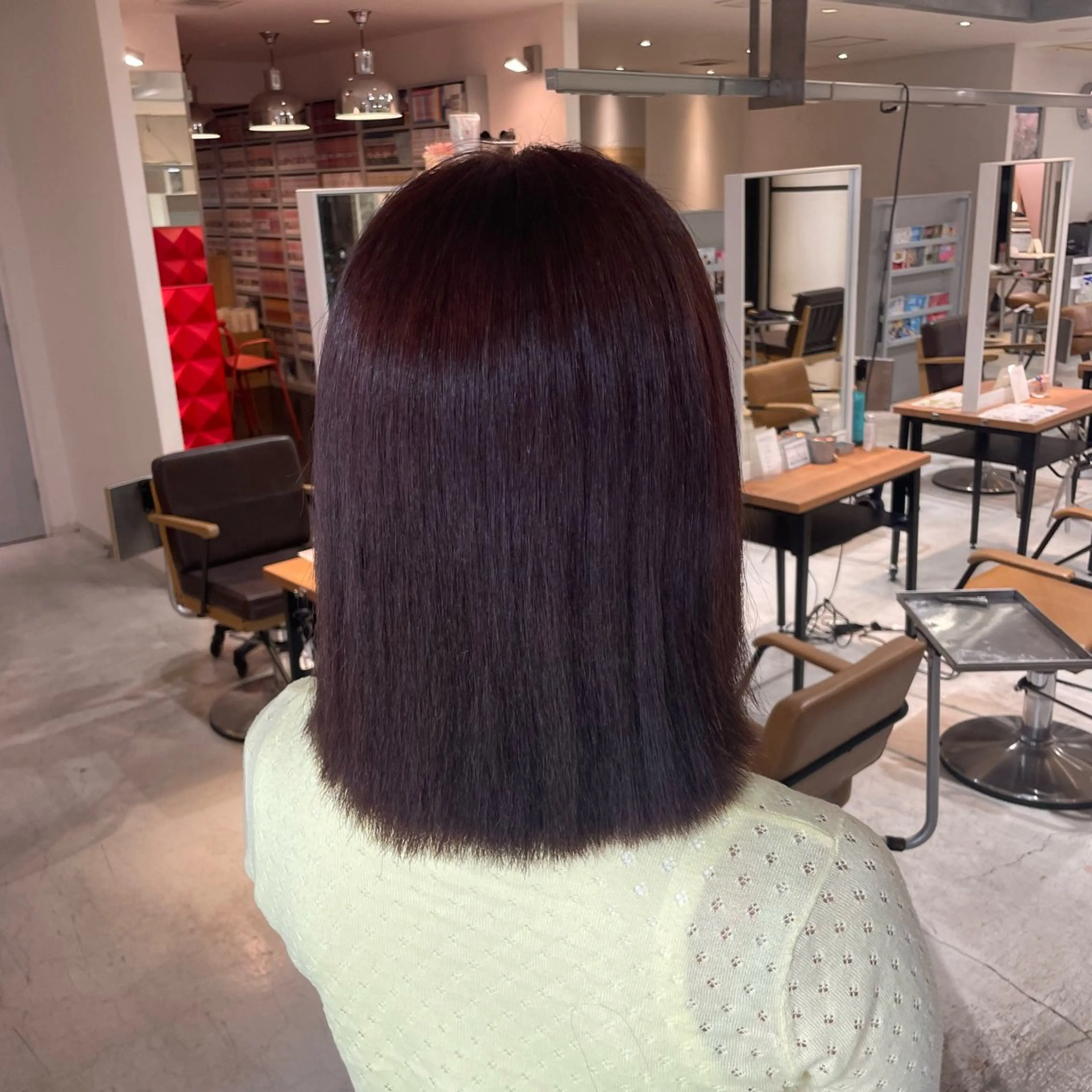 カラー LUNTY NAMBA 難波駅前店所属・透け感ベージュ 🪐REN🪐のヘアスタイル