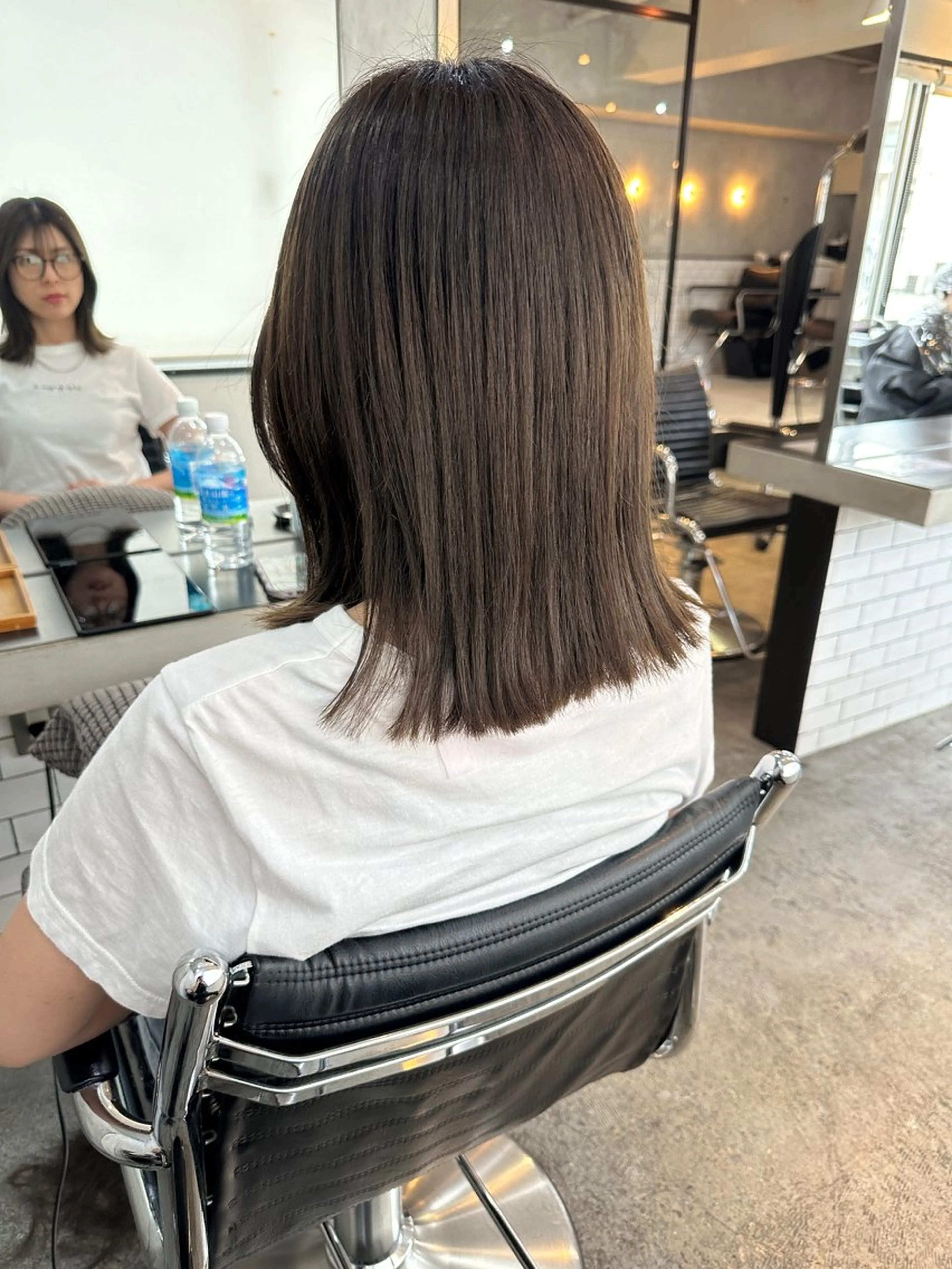 ショート カラー ボブ カット ヘアカラー トリートメント stylist/蛯谷 珠里のヘアスタイル