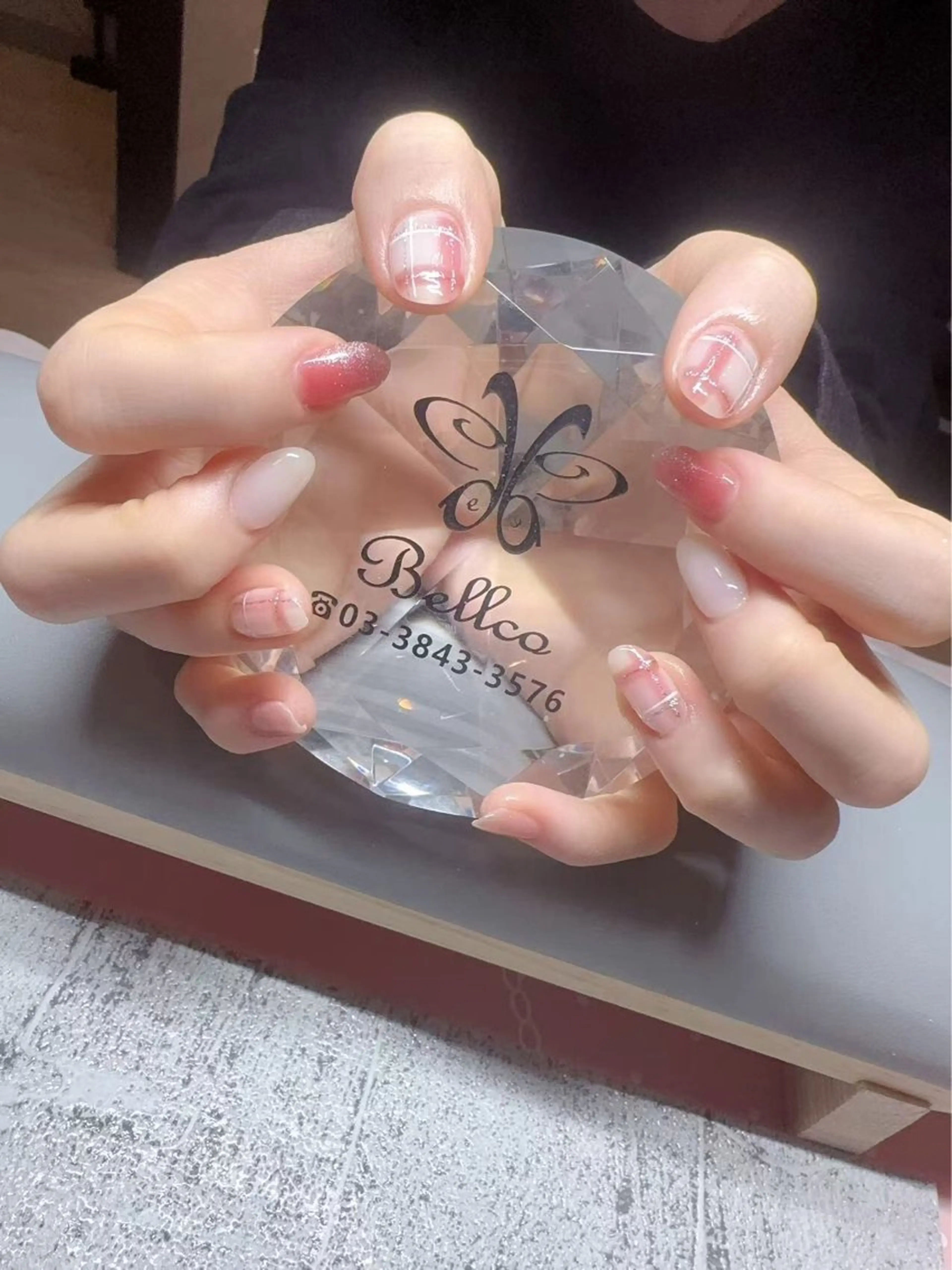 ネイル 持ち込み バレンタイン ベラッコ所属・ネイルサロン ベラッコのネイルデザイン