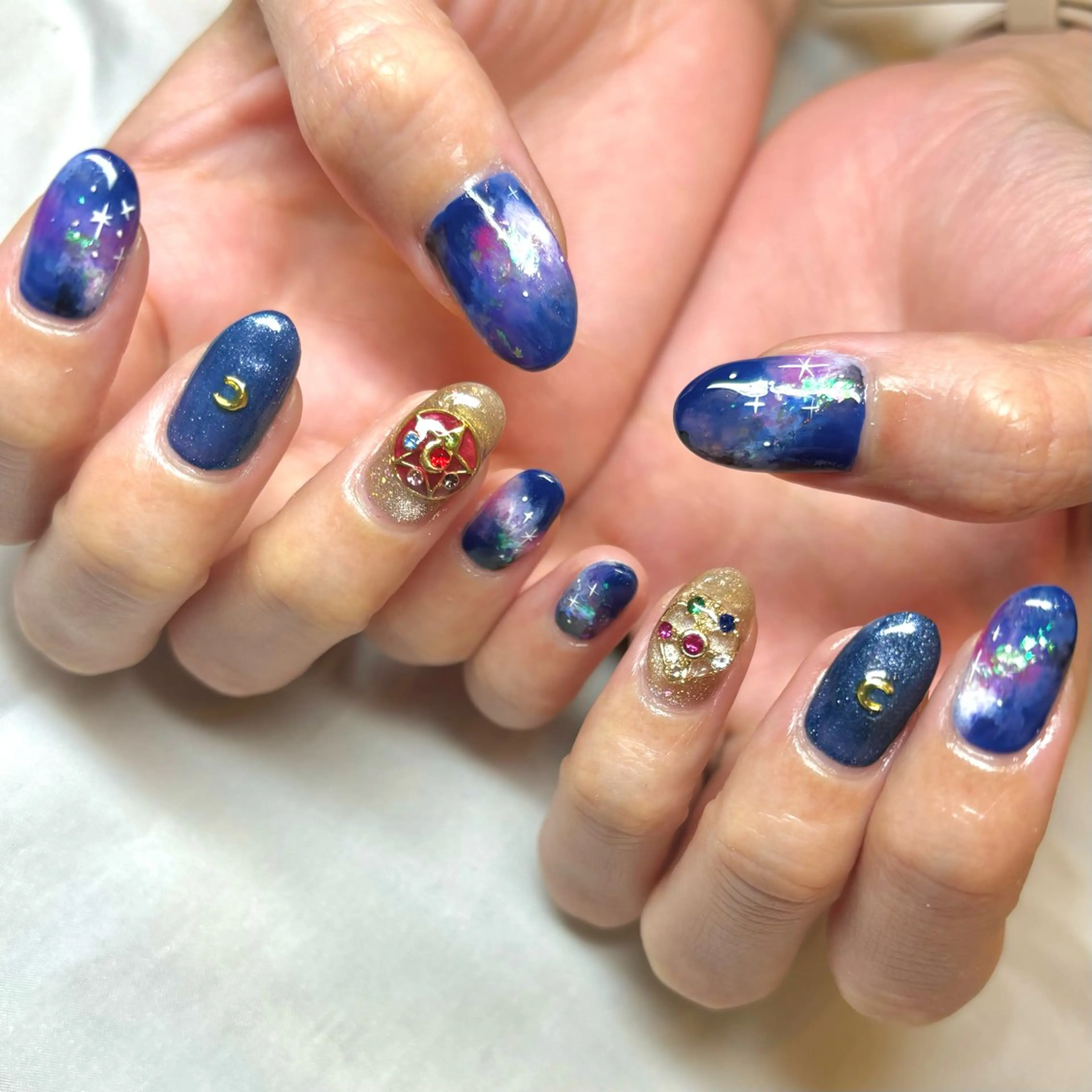 メンズ ネイル nail&eye Aoのマツエク・マツパデザイン