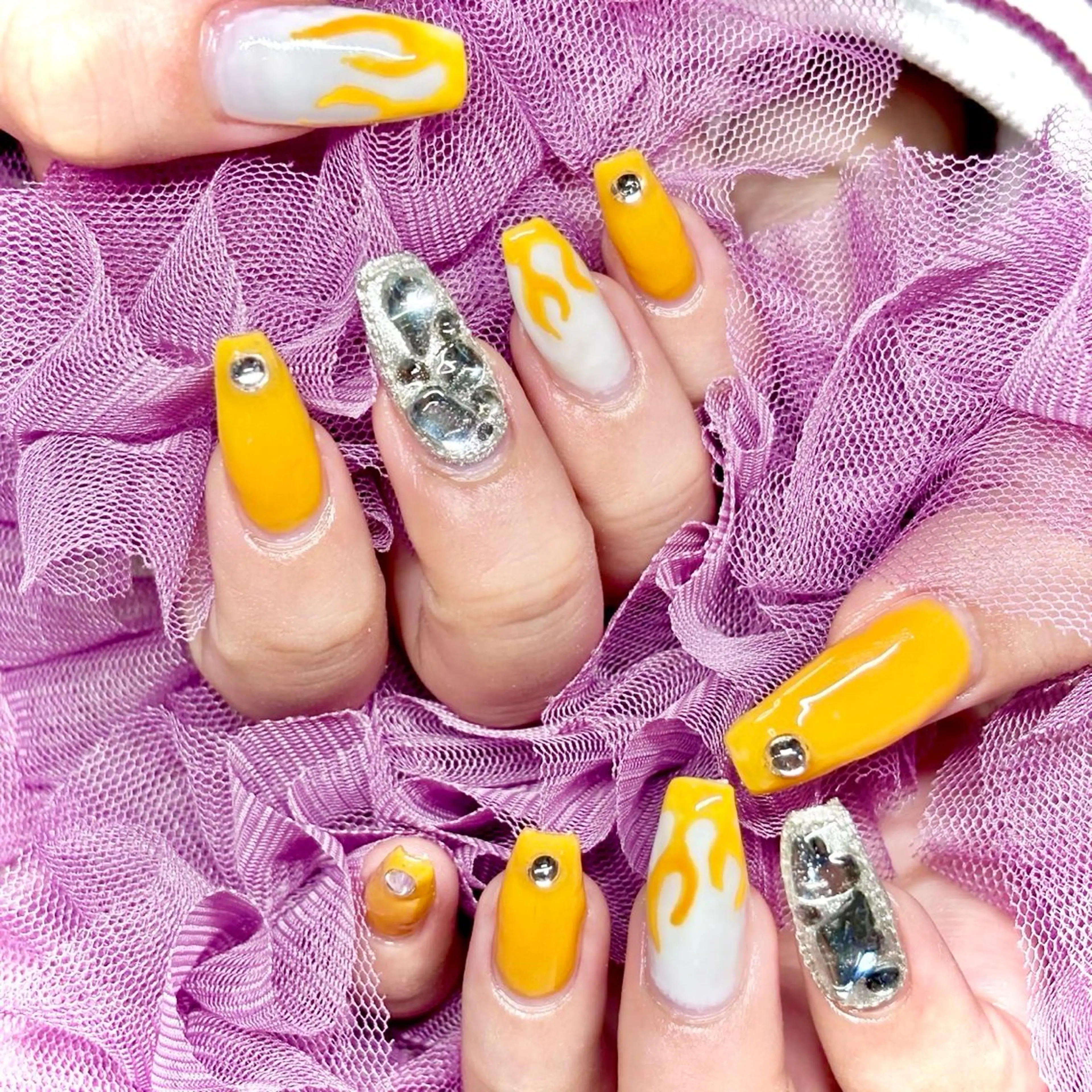 ネイル スカルプネイル miminon 自宅ネイルサロンのネイルデザイン