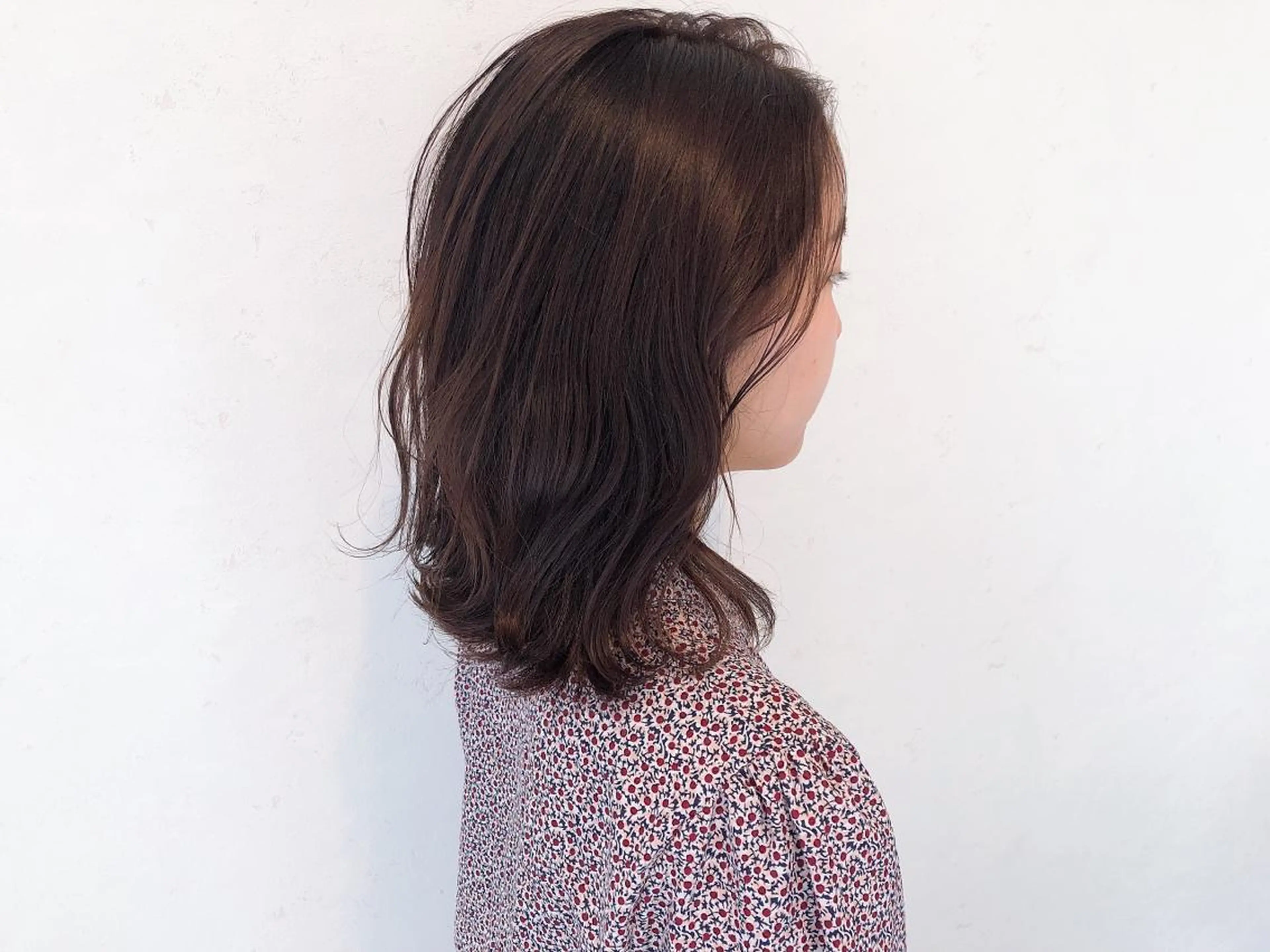 ミディアム カラー The book hand salon所属・伊藤 さやかのヘアスタイル