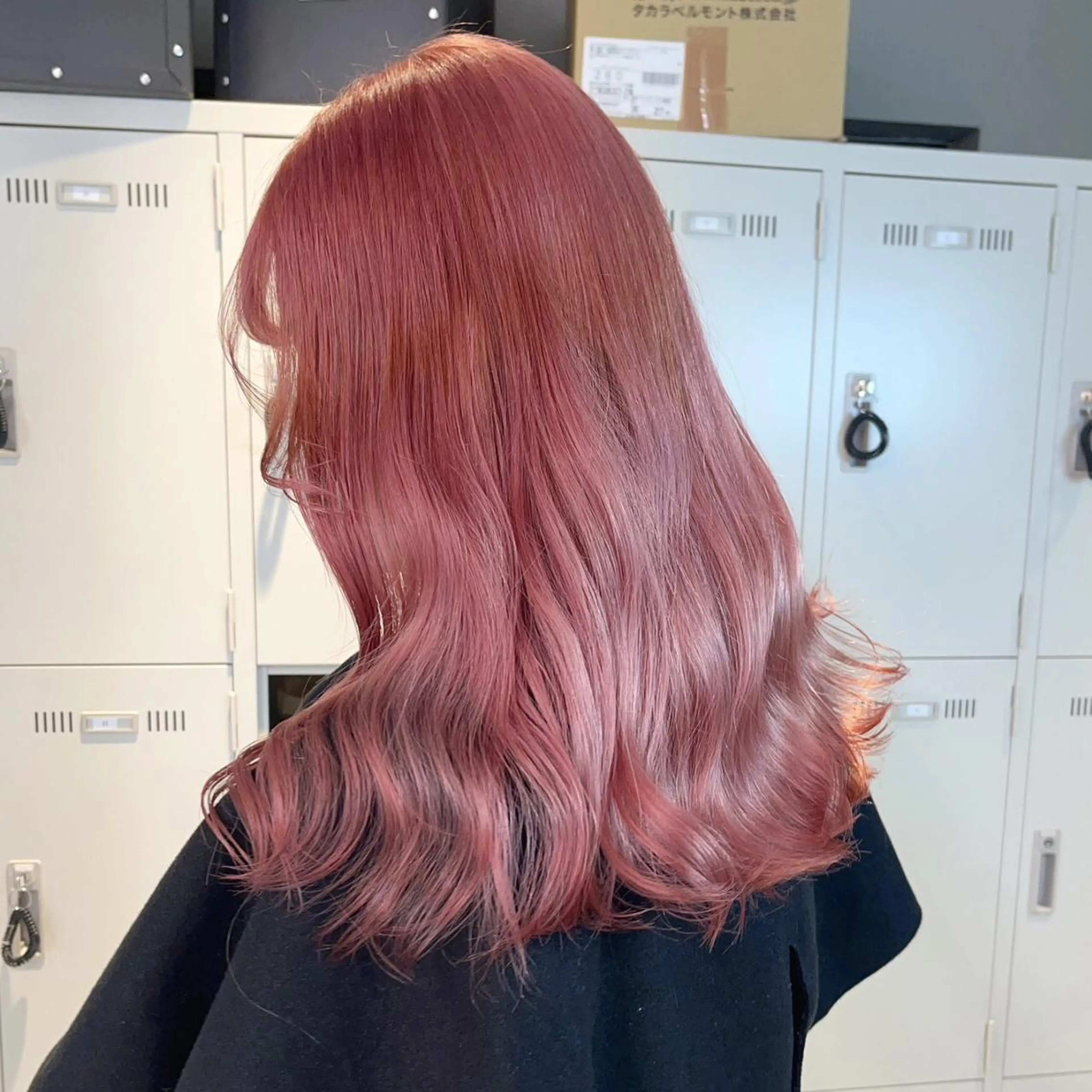 カラー 盛れる韓国RED🥀 sayakaのヘアスタイル