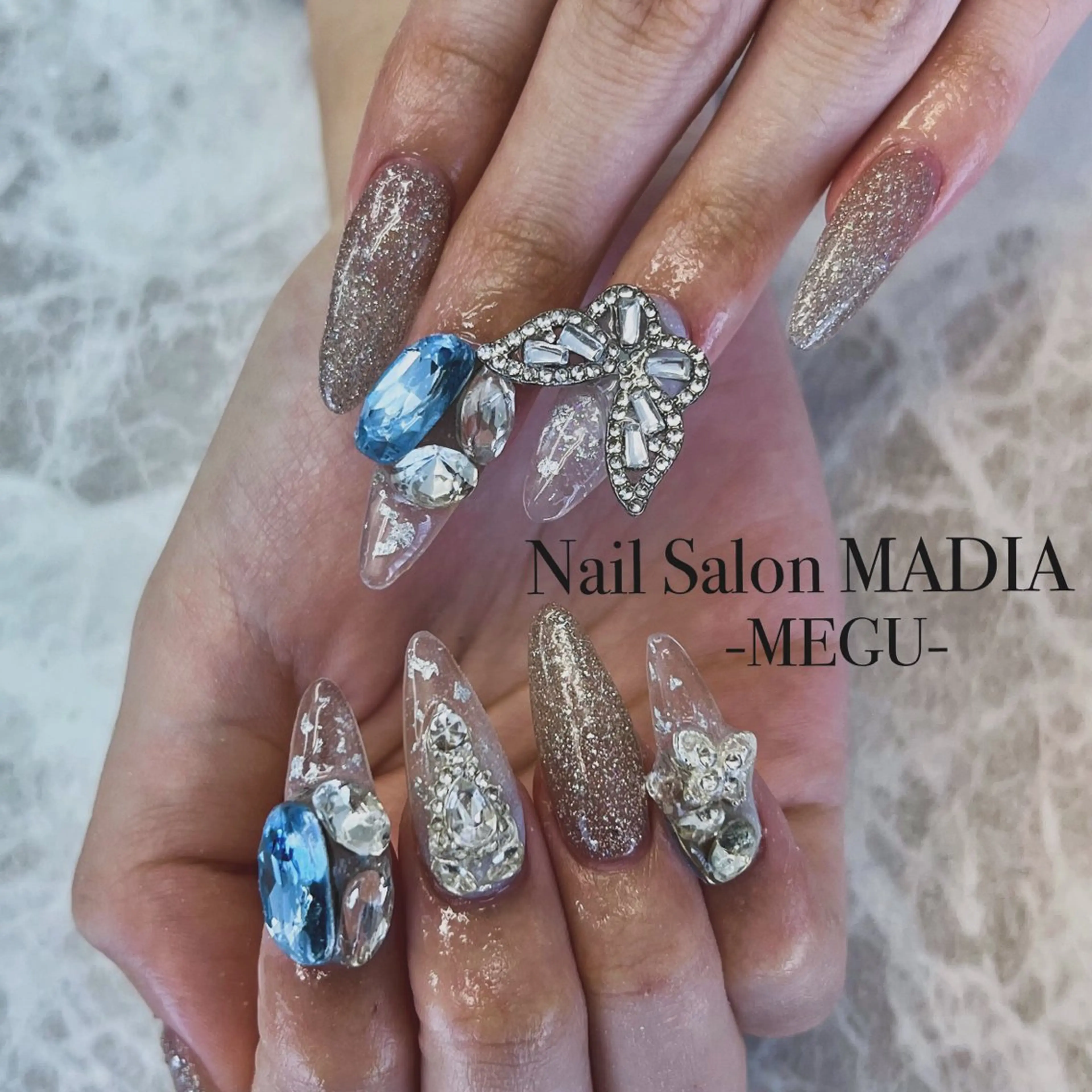 ネイル MADIA藤沢所属・MADIA MEGUのネイルデザイン