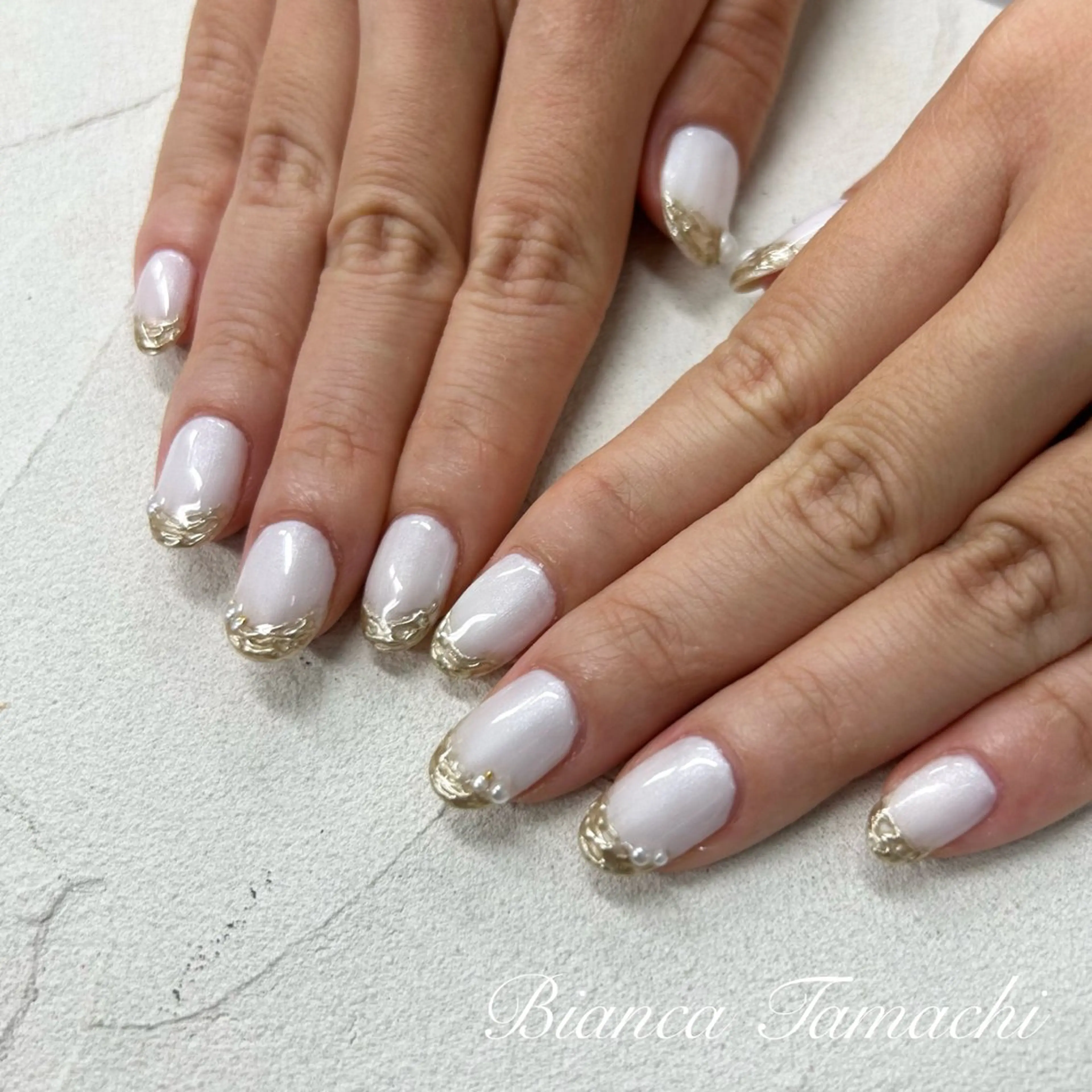 ネイル ハンドネイル BIANCA ✴︎ yukiのネイルデザイン