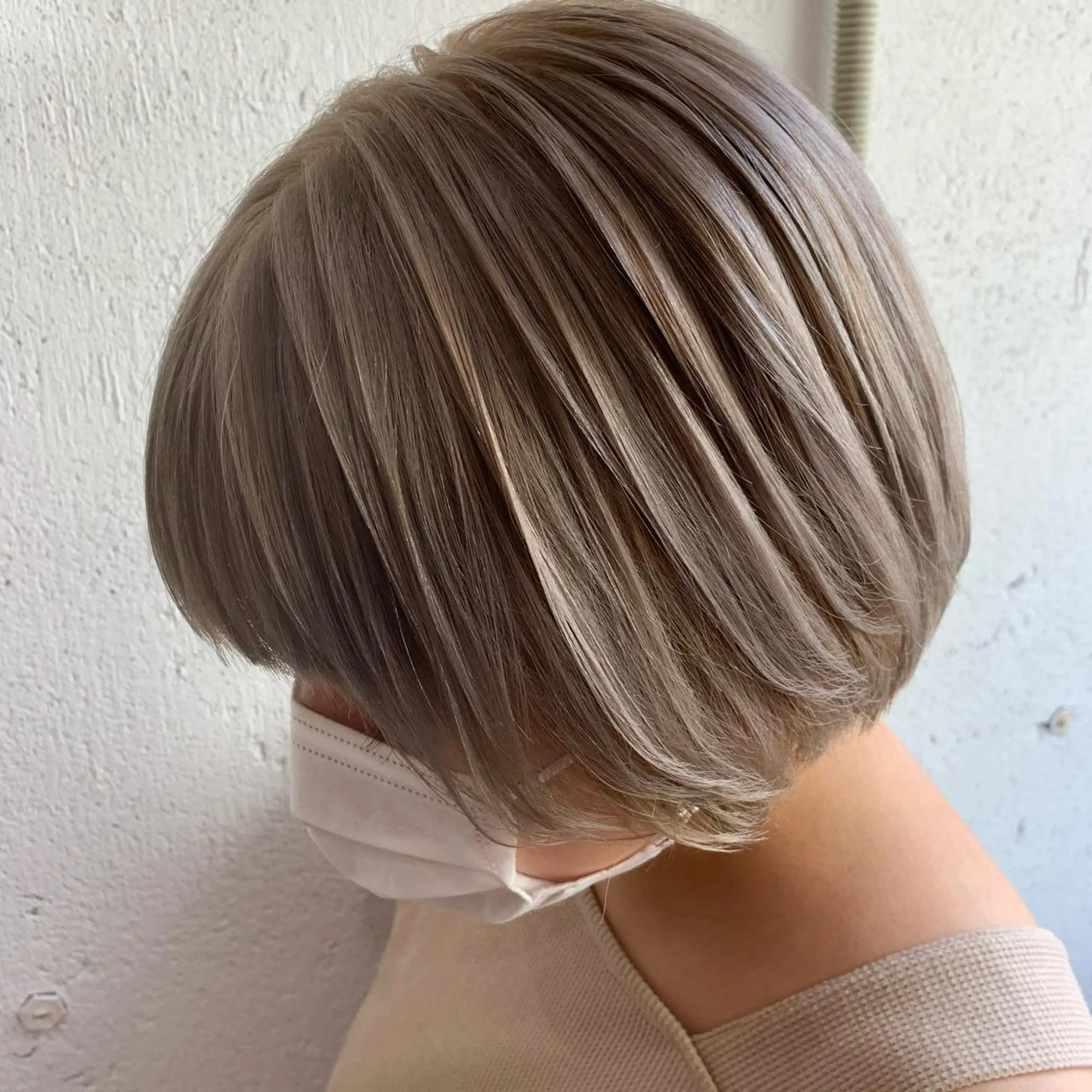 ショート カラー カット ヘアカラー トリートメント 🎈馬場佑馬/ スパイラルパーマ🎈のヘアスタイル
