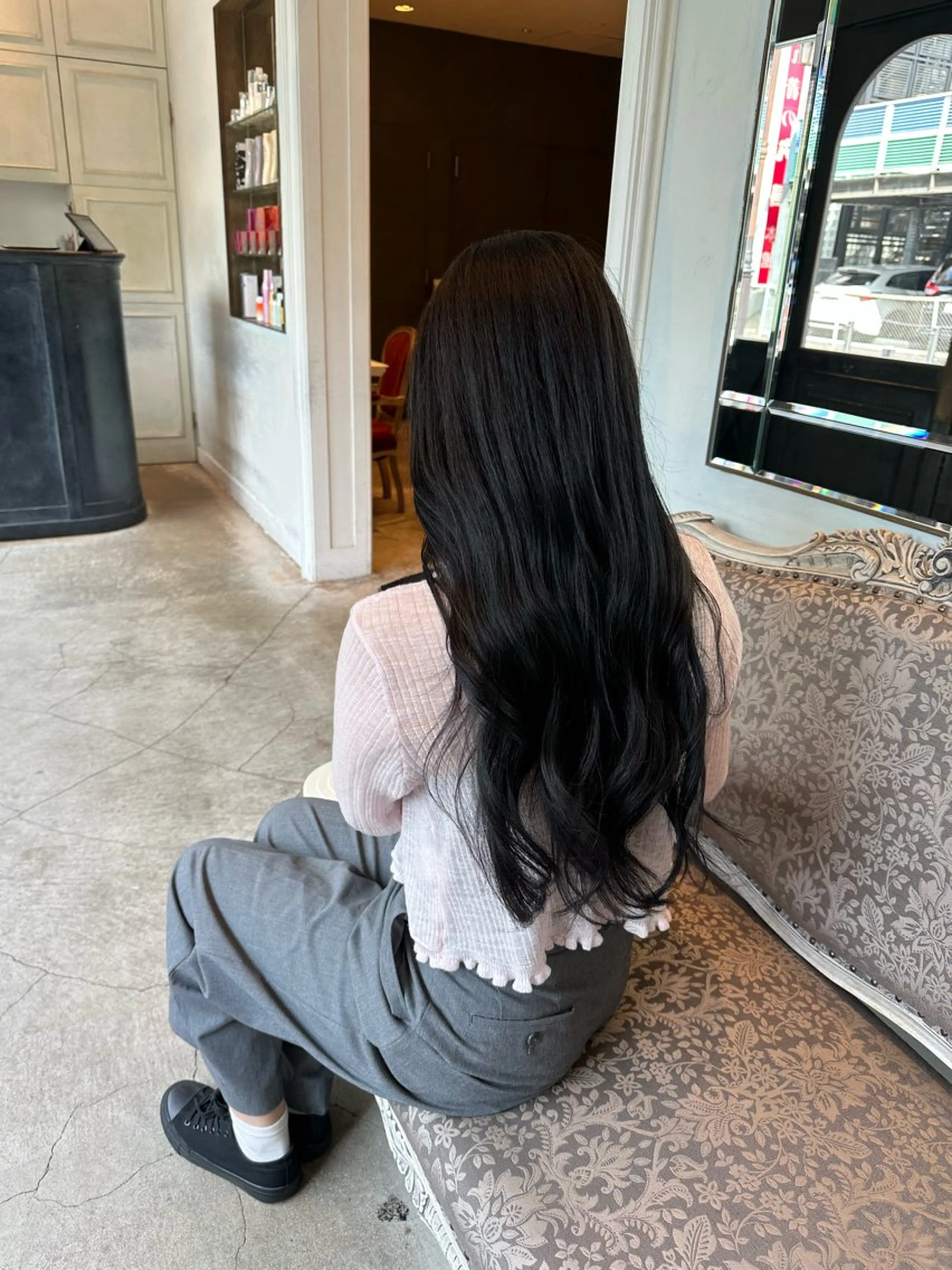 ロング カット ヘアカラー ショート無料カット 募集🩶narumiのヘアスタイル