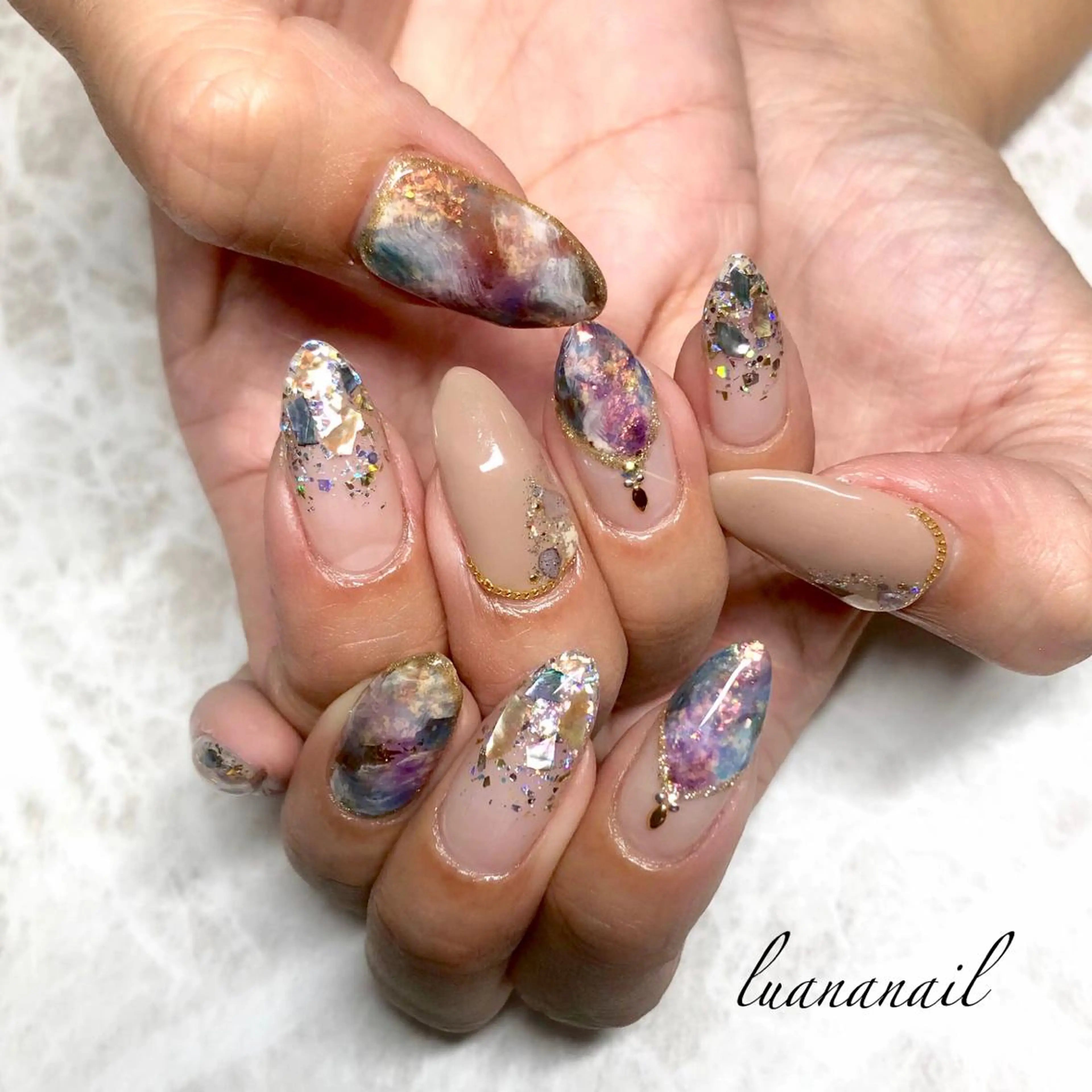 ネイル ハンドネイル luana nailのネイルデザイン