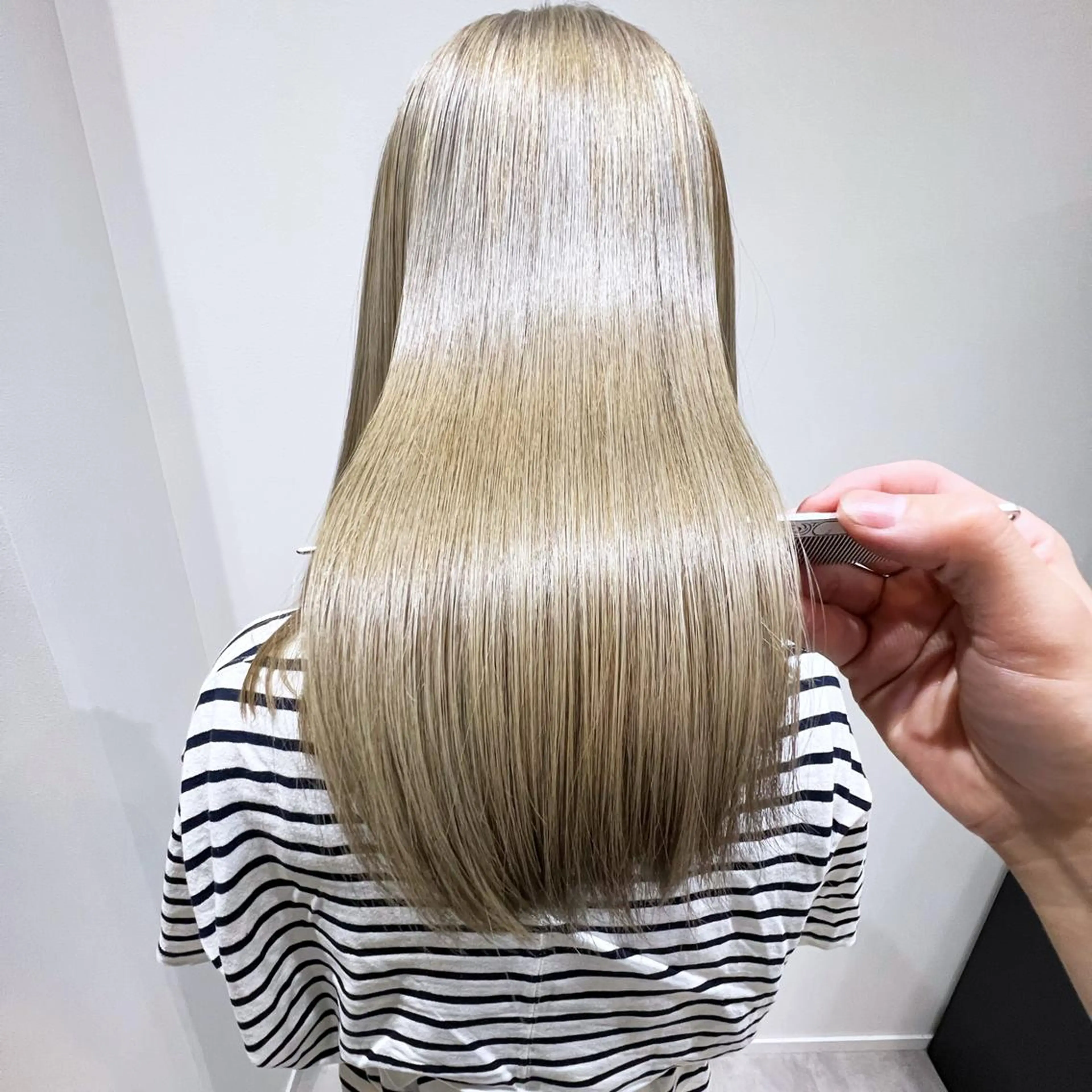 セミロング カット ヘアカラー トリートメント ヘッドスパ ヘアセット ROW吉祥寺✨ 髪質改善TR&スパ✨のヘアスタイル