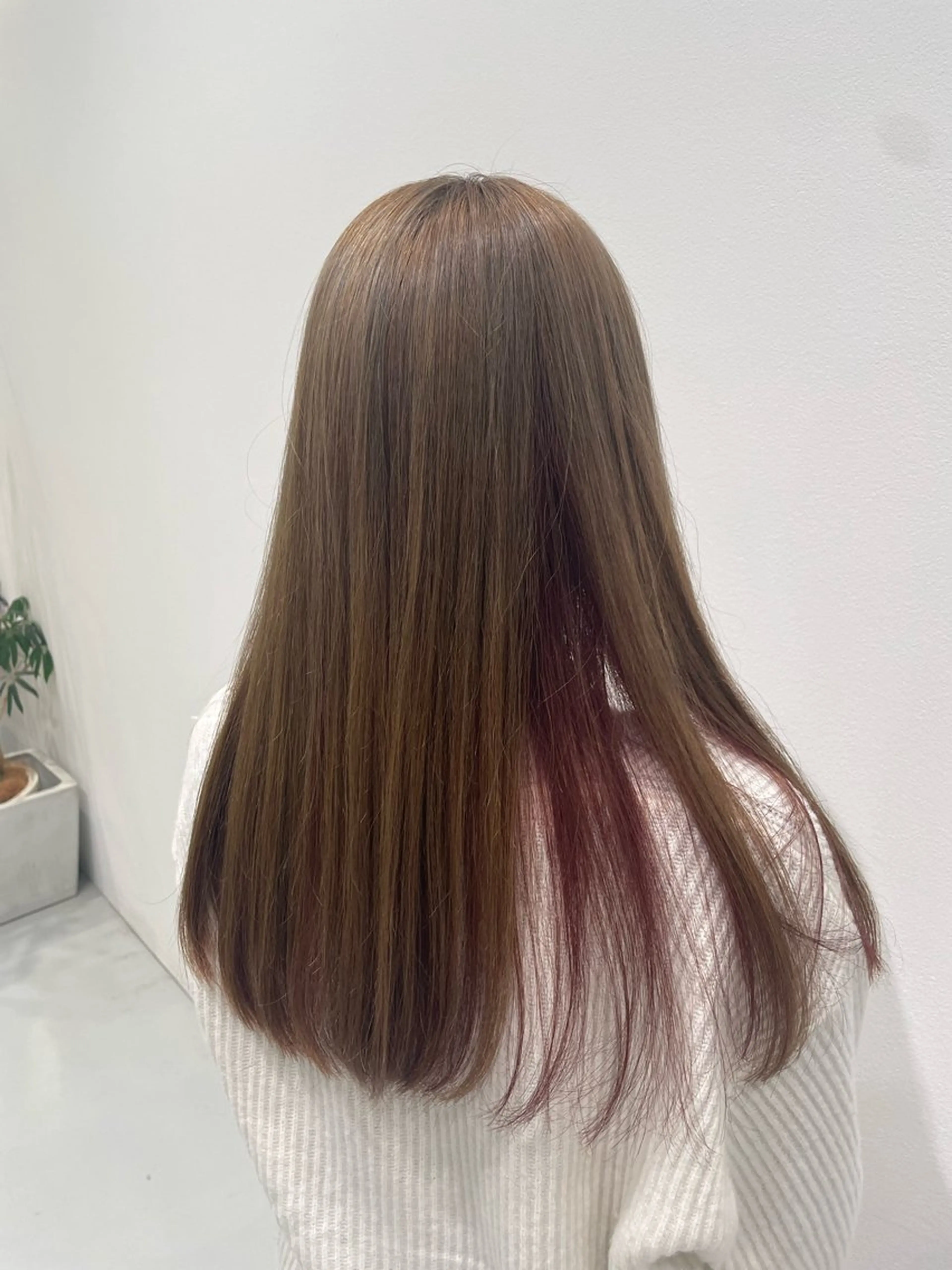 カラー 暖色カラー🫧🎀/ 戸塚咲のヘアスタイル