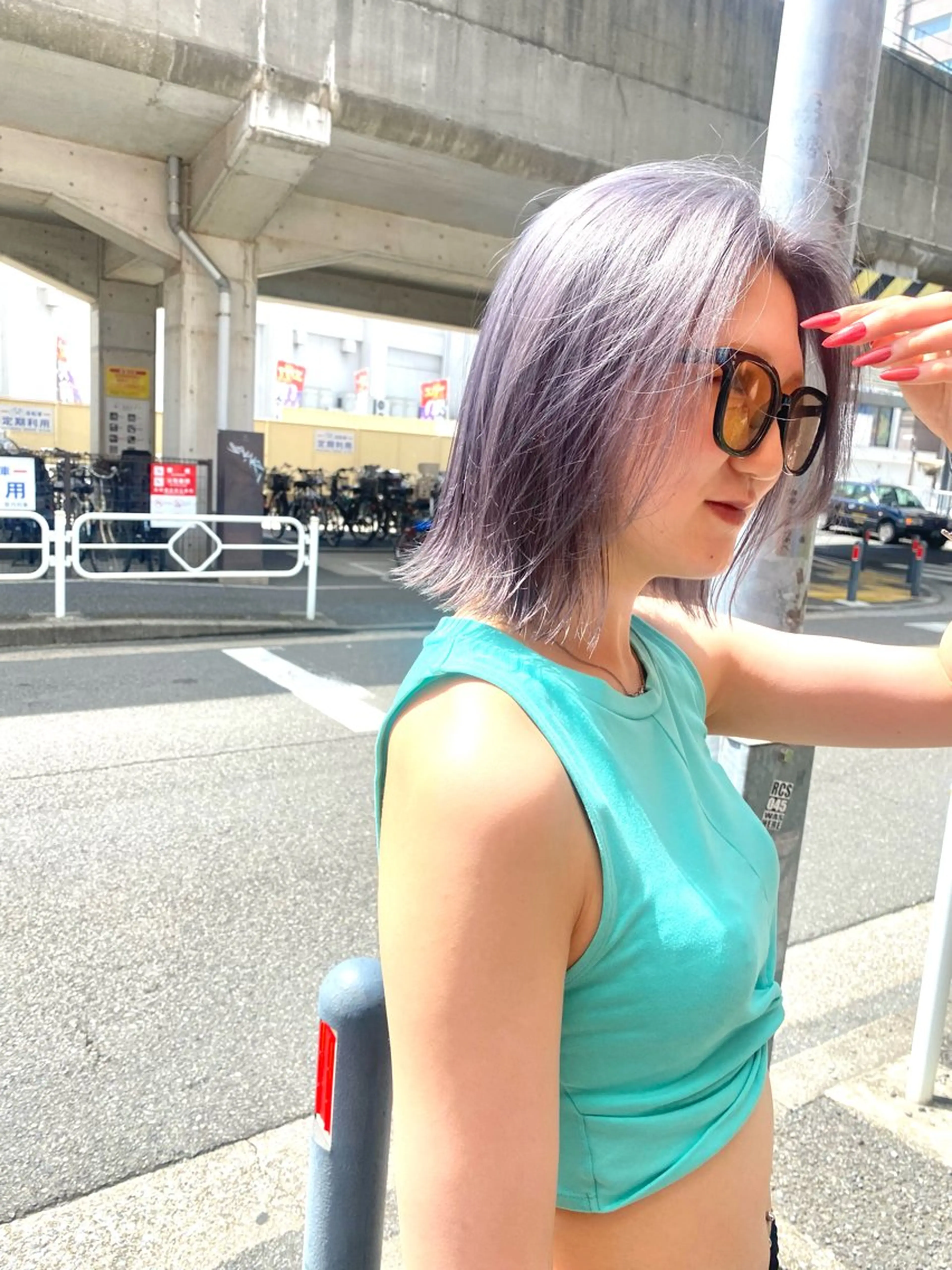 ミディアム カラー ヘアカラー トリートメント Dxxxx III所属・オシャレ女性目線の 大人メンズ❁⃘*.ﾟのヘアスタイル